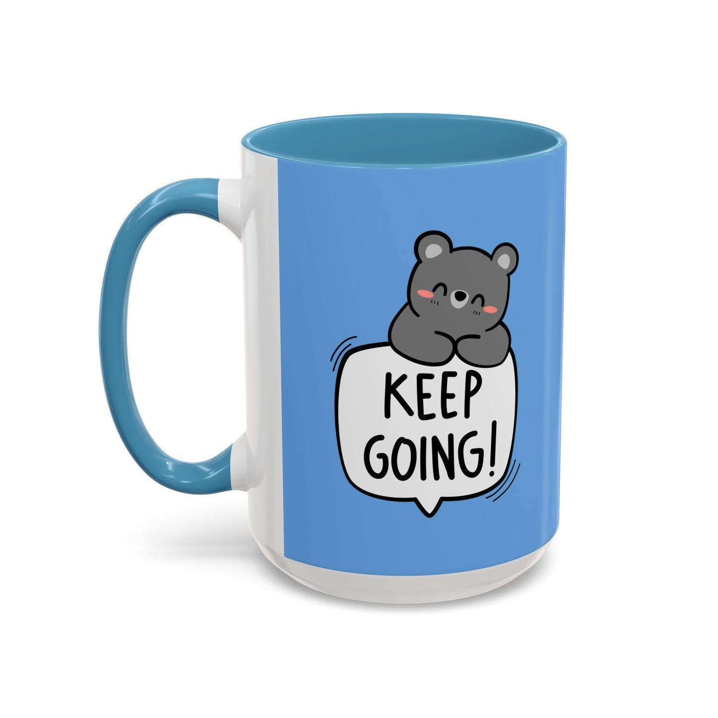 Keep Going Accent Coffee Mug (11, 15oz)