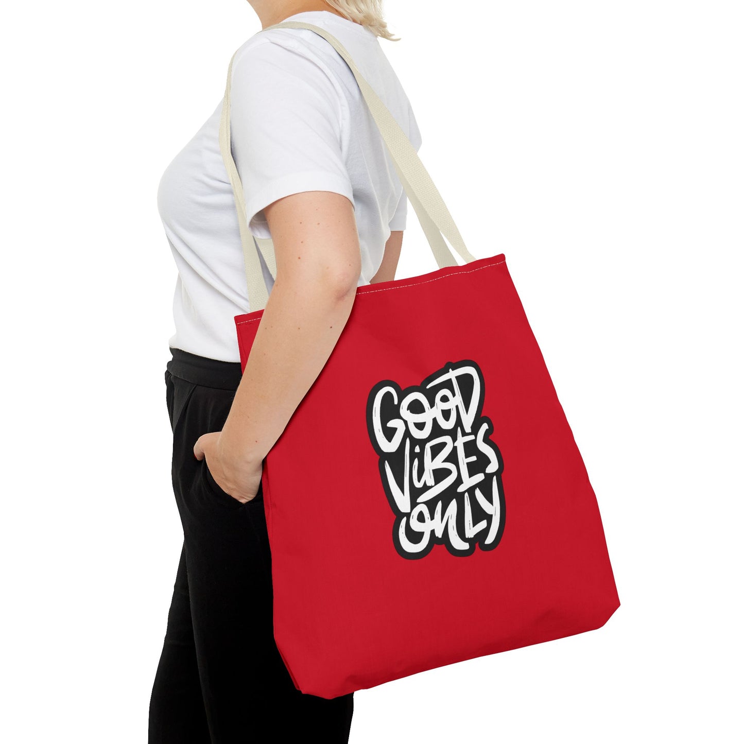 Good Vibes Only Tote Bag (AOP)