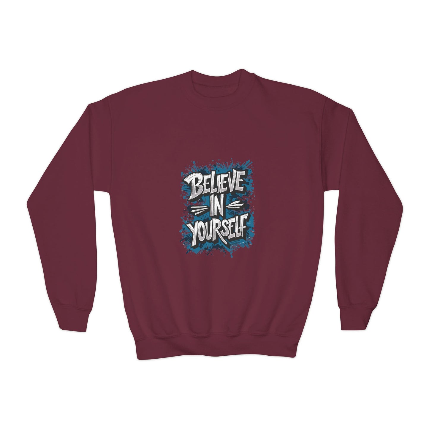 Believe In Yourself Youth Crewneck Sweatshirt