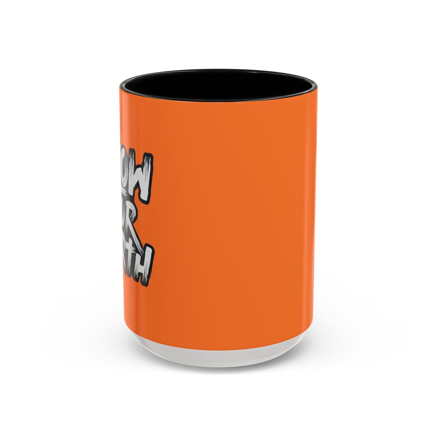 Know Your Worth Accent Coffee Mug (11, 15oz)