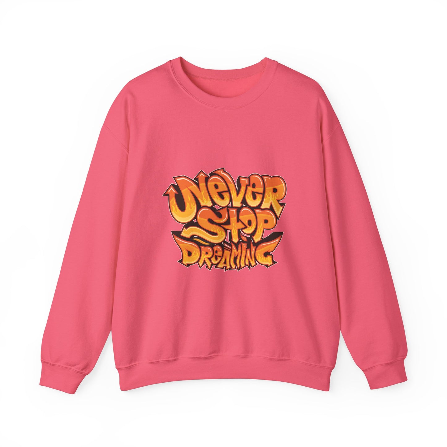 Never Stop Dreaming Unisex Heavy Blend™ Crewneck Sweatshirt