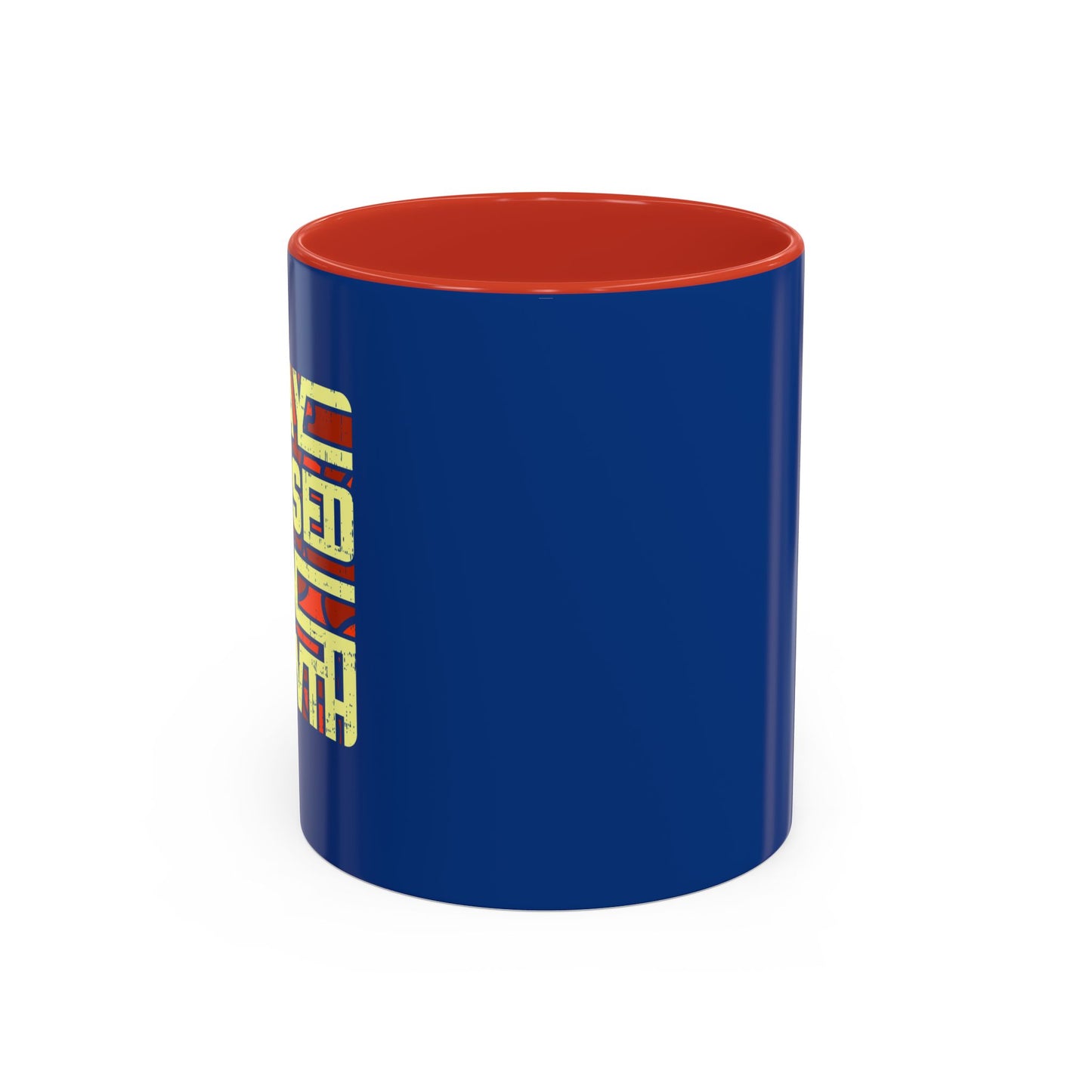 Stay Focused On Growth Accent Coffee Mug (11, 15oz)