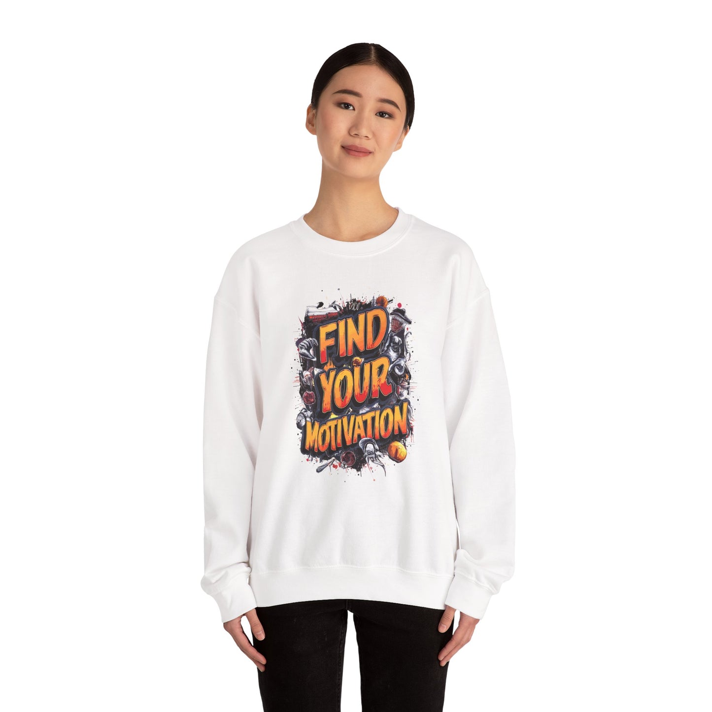 Find Your Motivation Unisex Heavy Blend™ Crewneck Sweatshirt