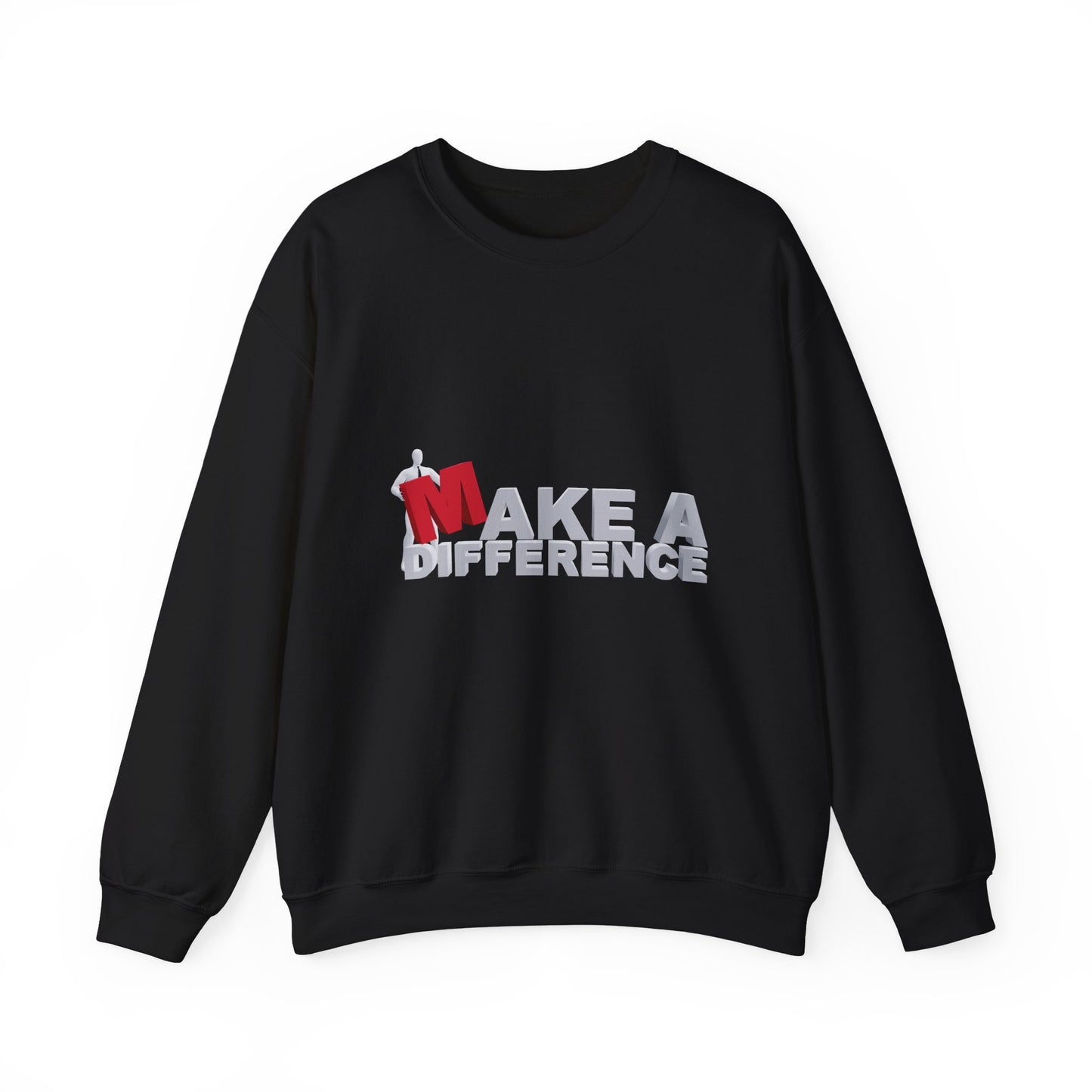 Make A Difference Unisex Heavy Blend™ Crewneck Sweatshirt