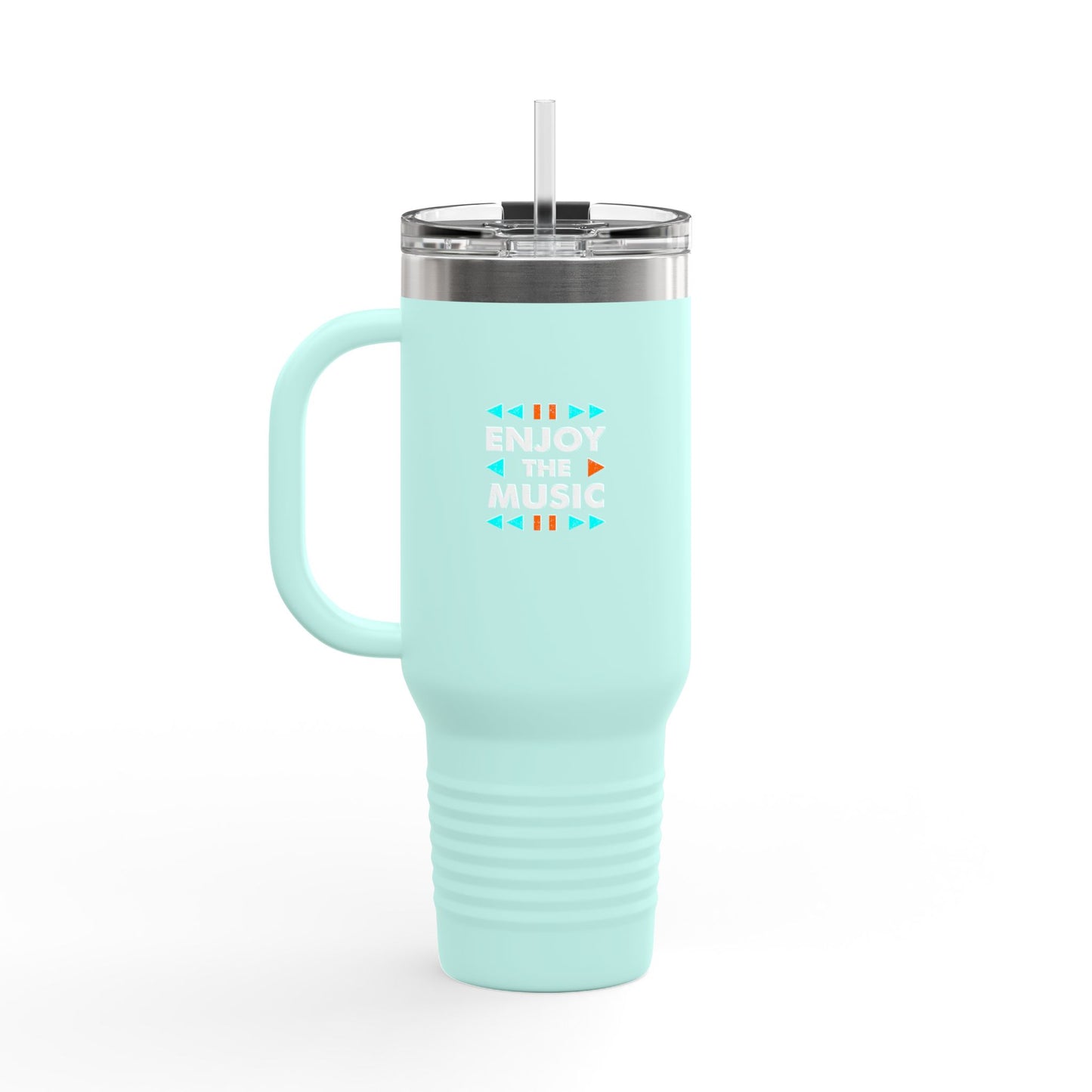 Enjoy The Music Insulated Travel Mug, 40oz