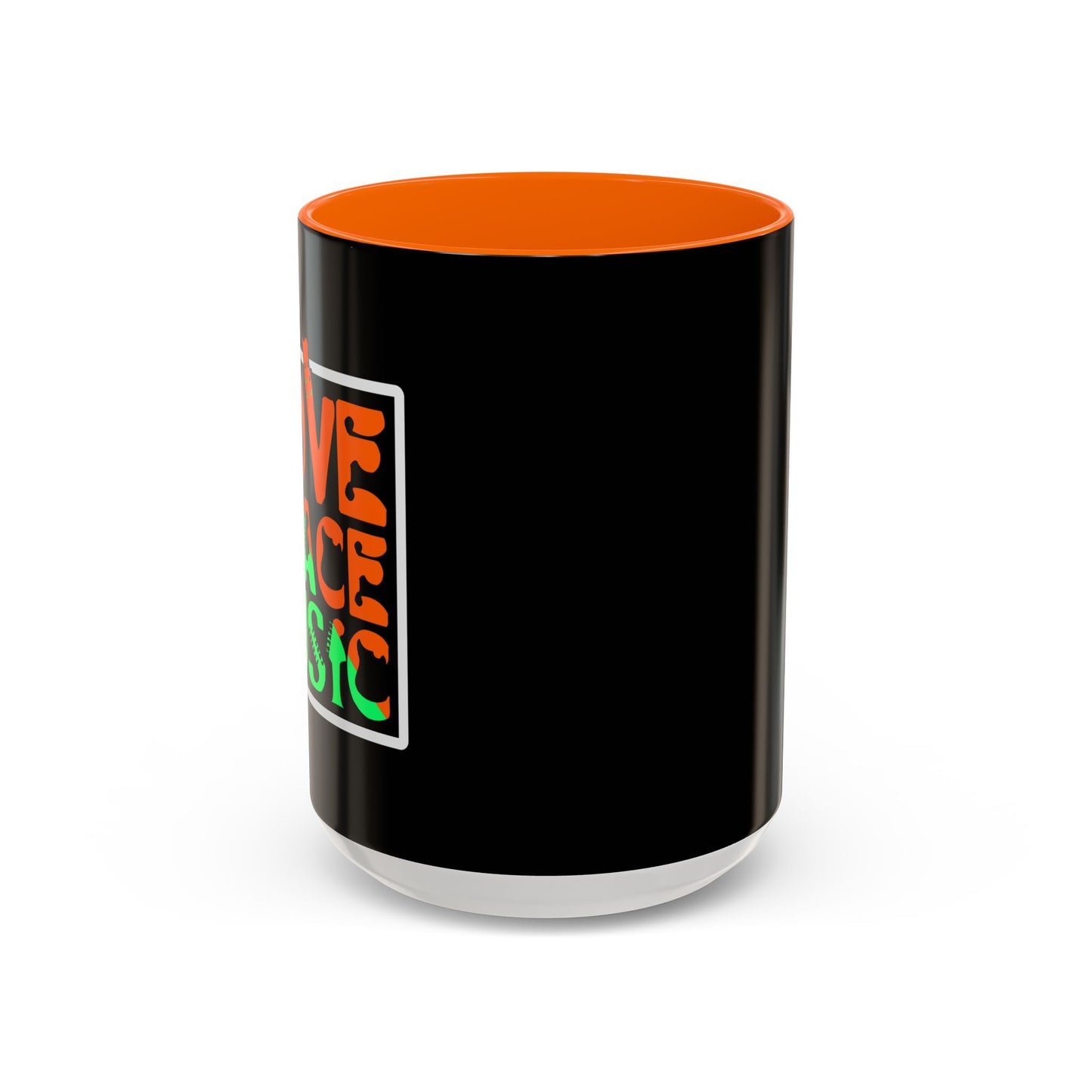 Love Peace Music Accent Coffee Mug (11, 15oz)