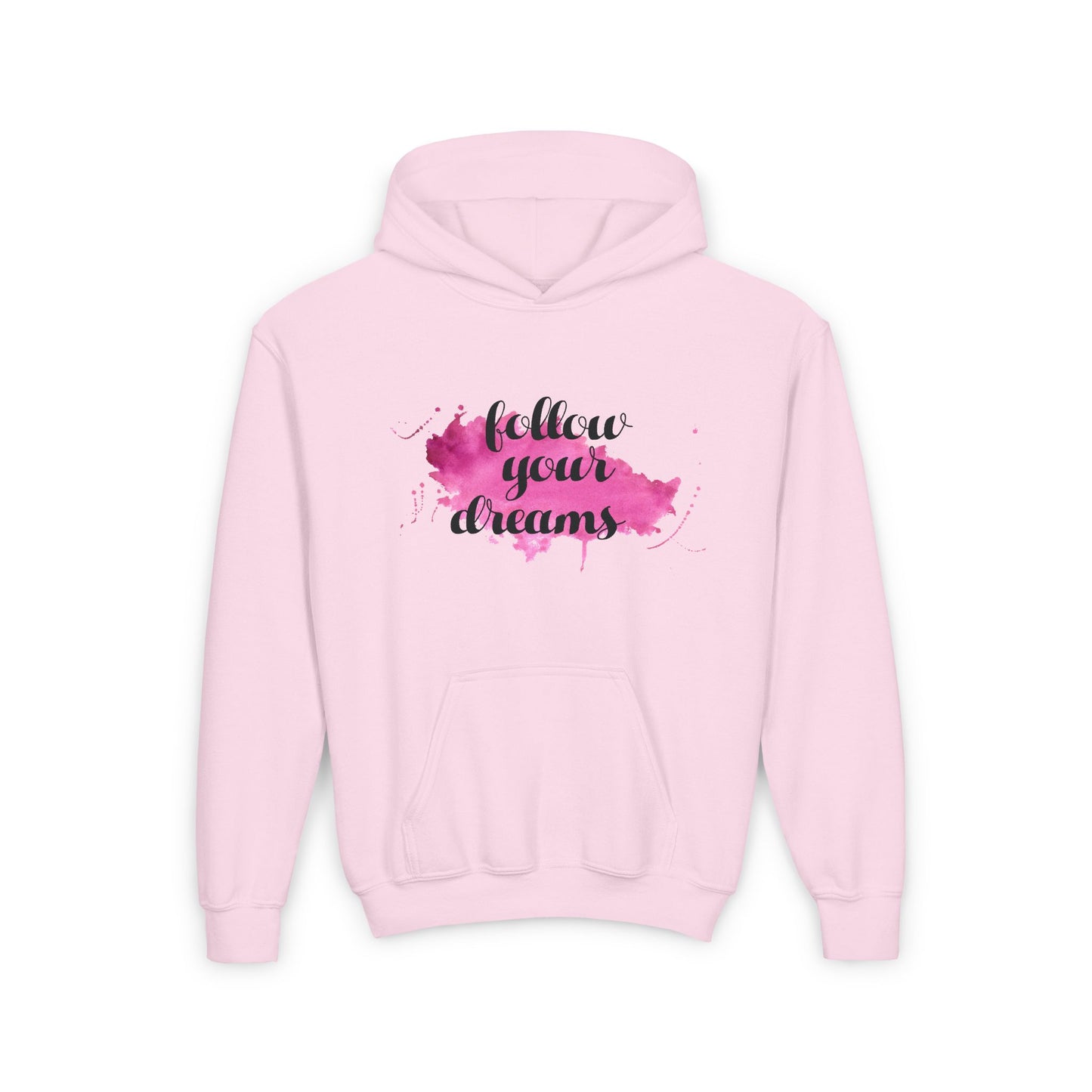 Follow Your Dreams Youth Heavy Blend Hooded Sweatshirt