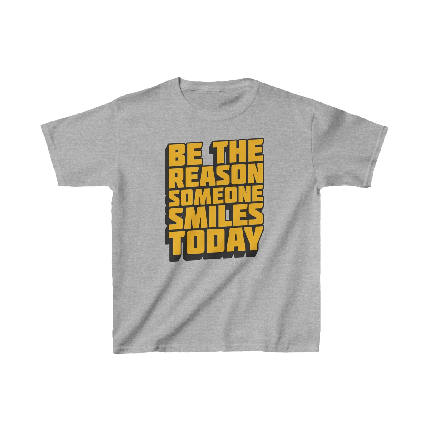 Be The Reason Someone Smiles Today Kids Heavy Cotton™ Tee
