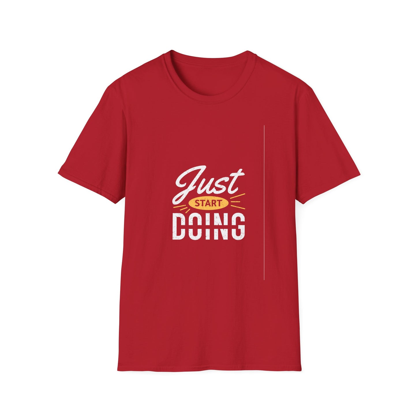 Just Start Doing Unisex Softstyle T-Shirt