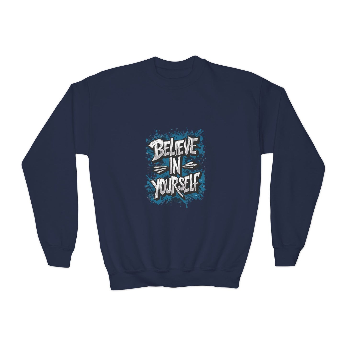 Believe In Yourself Youth Crewneck Sweatshirt