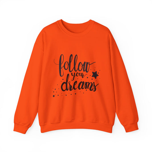 Follow Your Dreams Unisex Heavy Blend™ Crewneck Sweatshirt