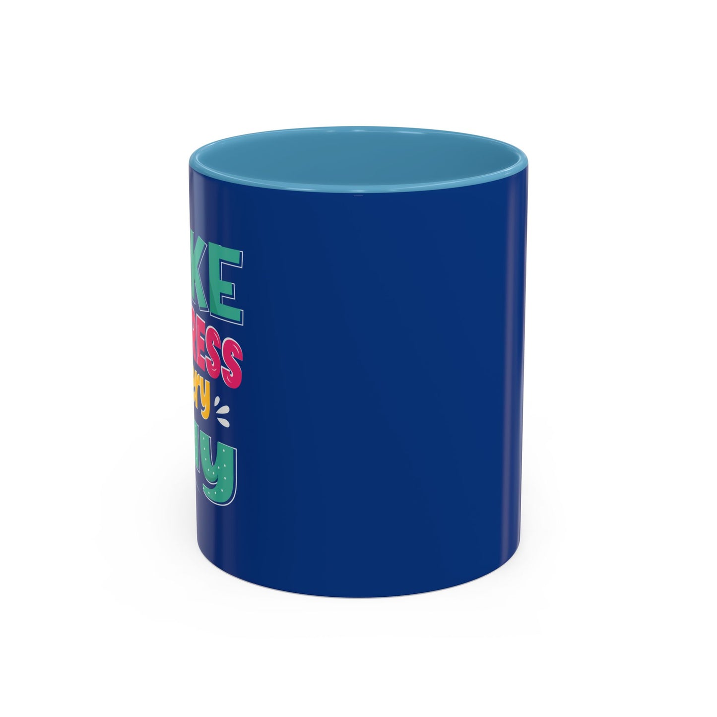 Make Progress Every Day  Accent Coffee Mug (11, 15oz)