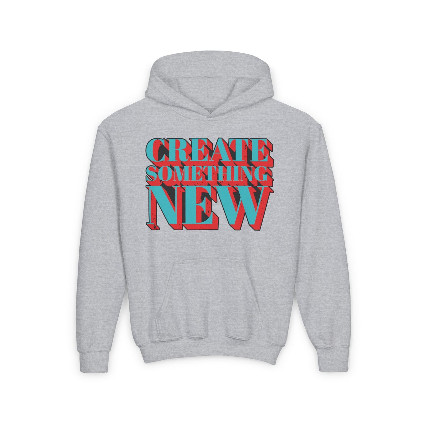 Create Something New Youth Heavy Blend Hooded Sweatshirt