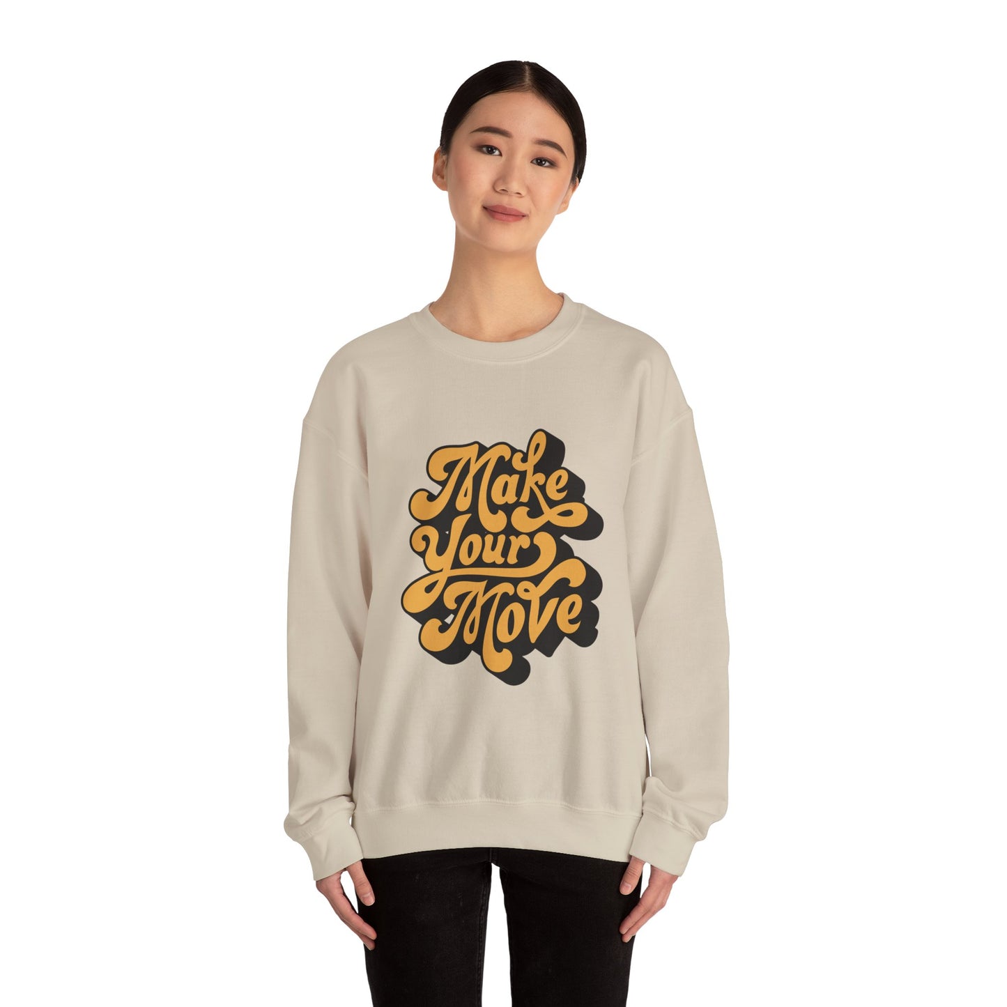 Make Your Move Unisex Heavy Blend™ Crewneck Sweatshirt