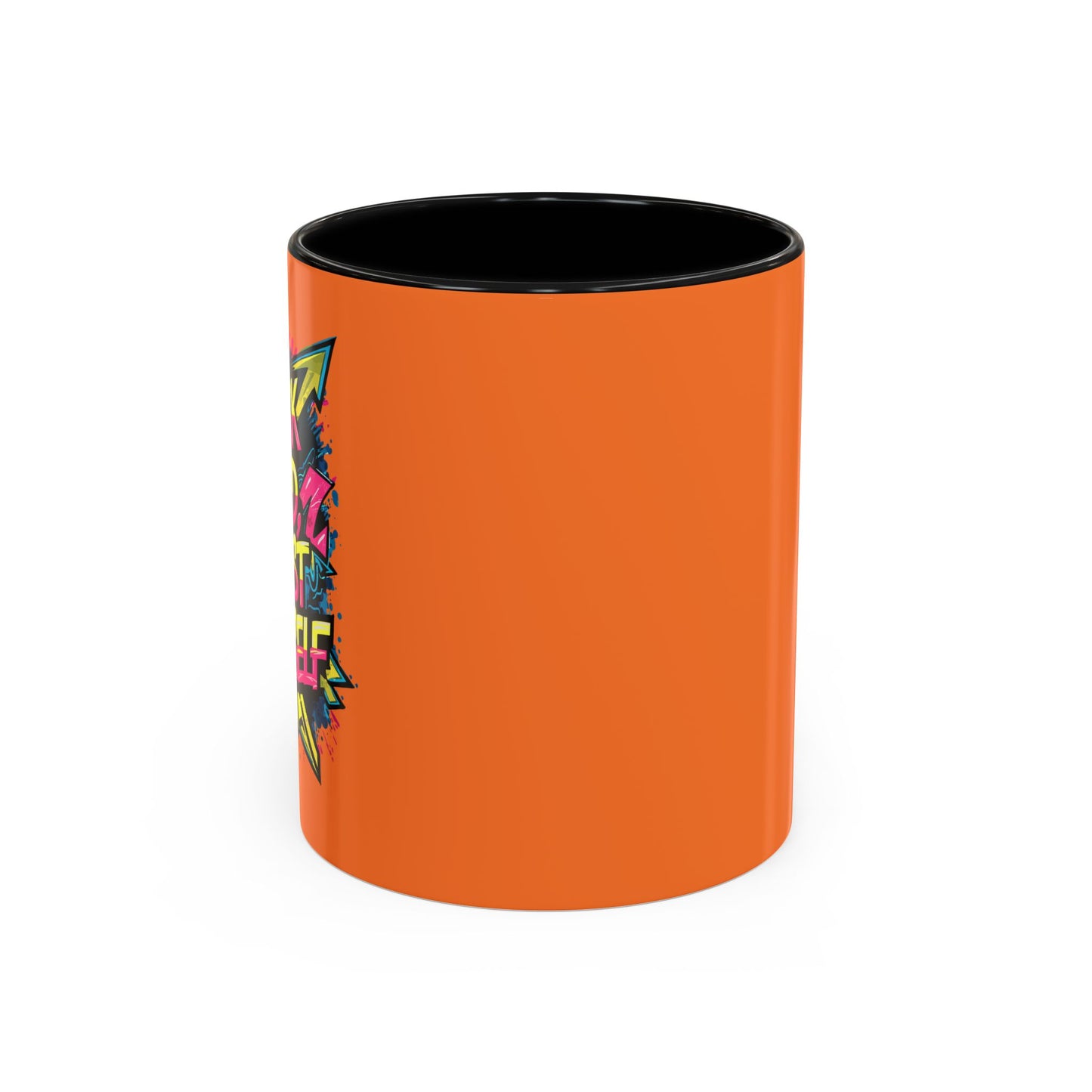Work Hard Trust Yourself Accent Coffee Mug (11, 15oz)