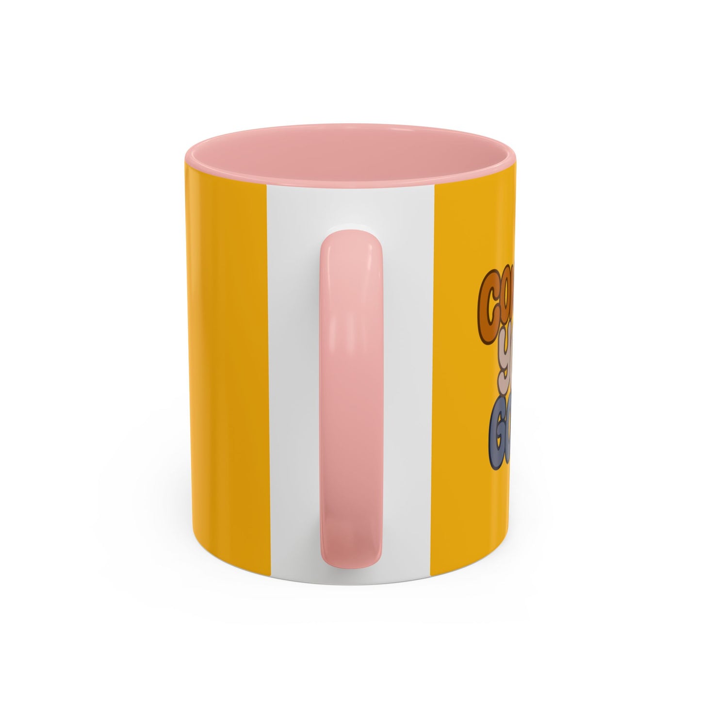 Conquer Your Goals Accent Coffee Mug (11, 15oz)