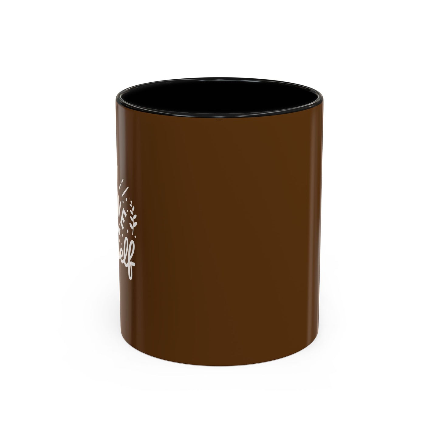 Believe In Yourself Accent Coffee Mug (11, 15oz)