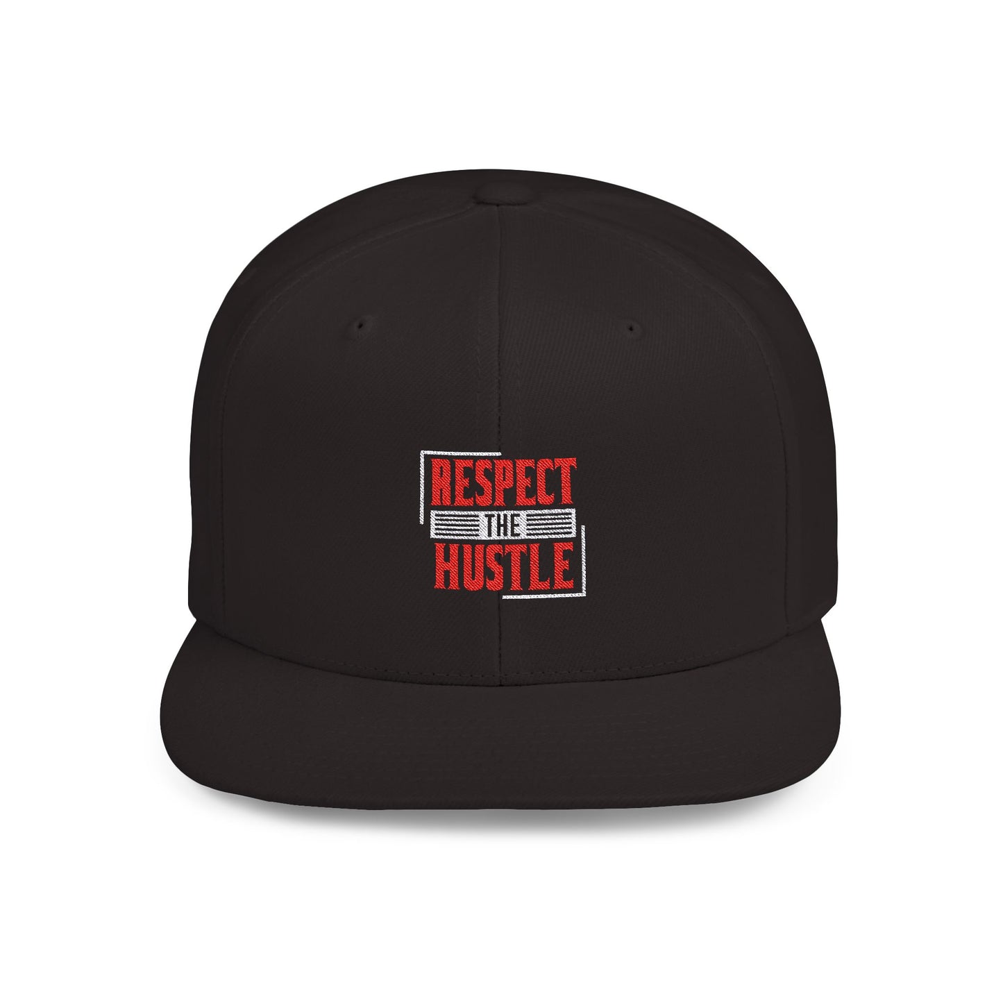 Respect The Hustle Flat Bill Snapback