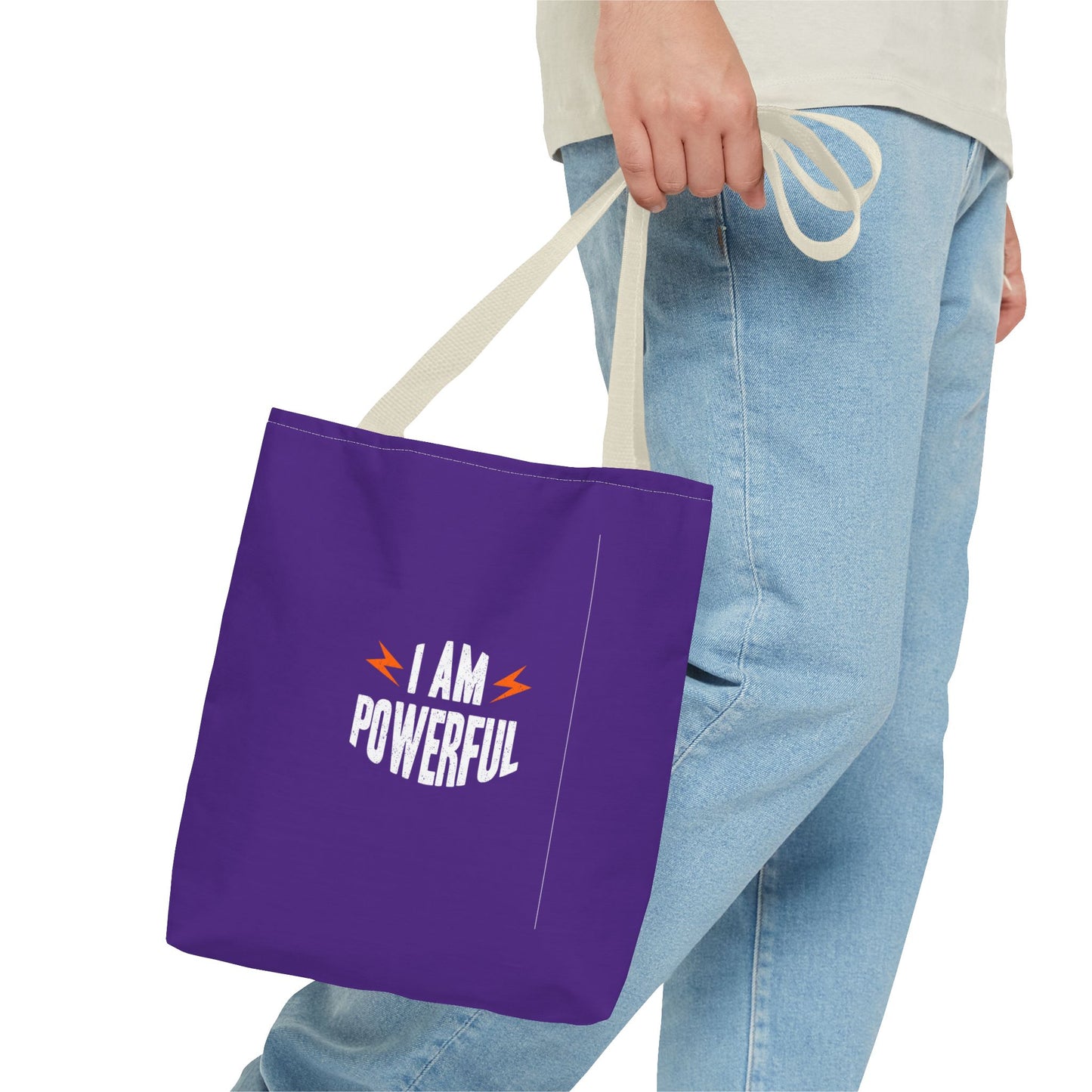 I Am Powerful Tote Bag (AOP)