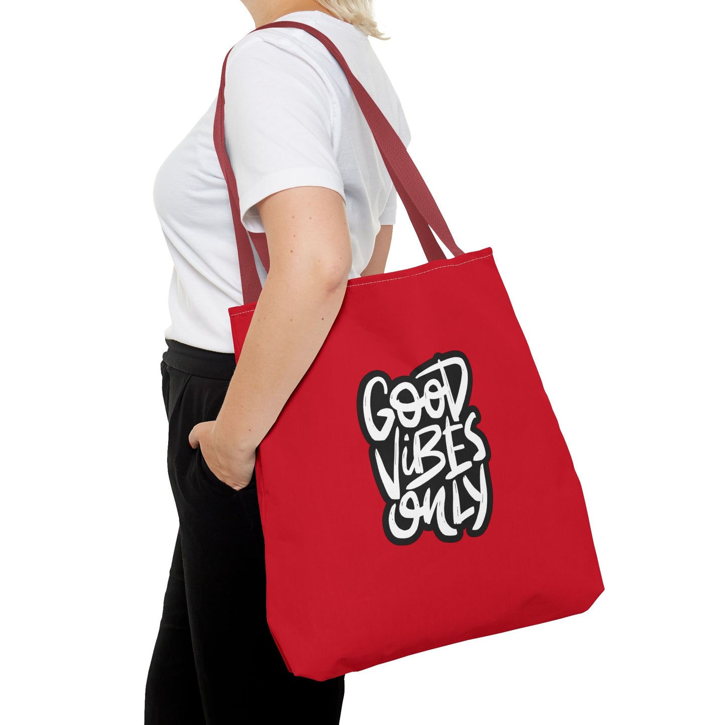 Good Vibes Only Tote Bag (AOP)