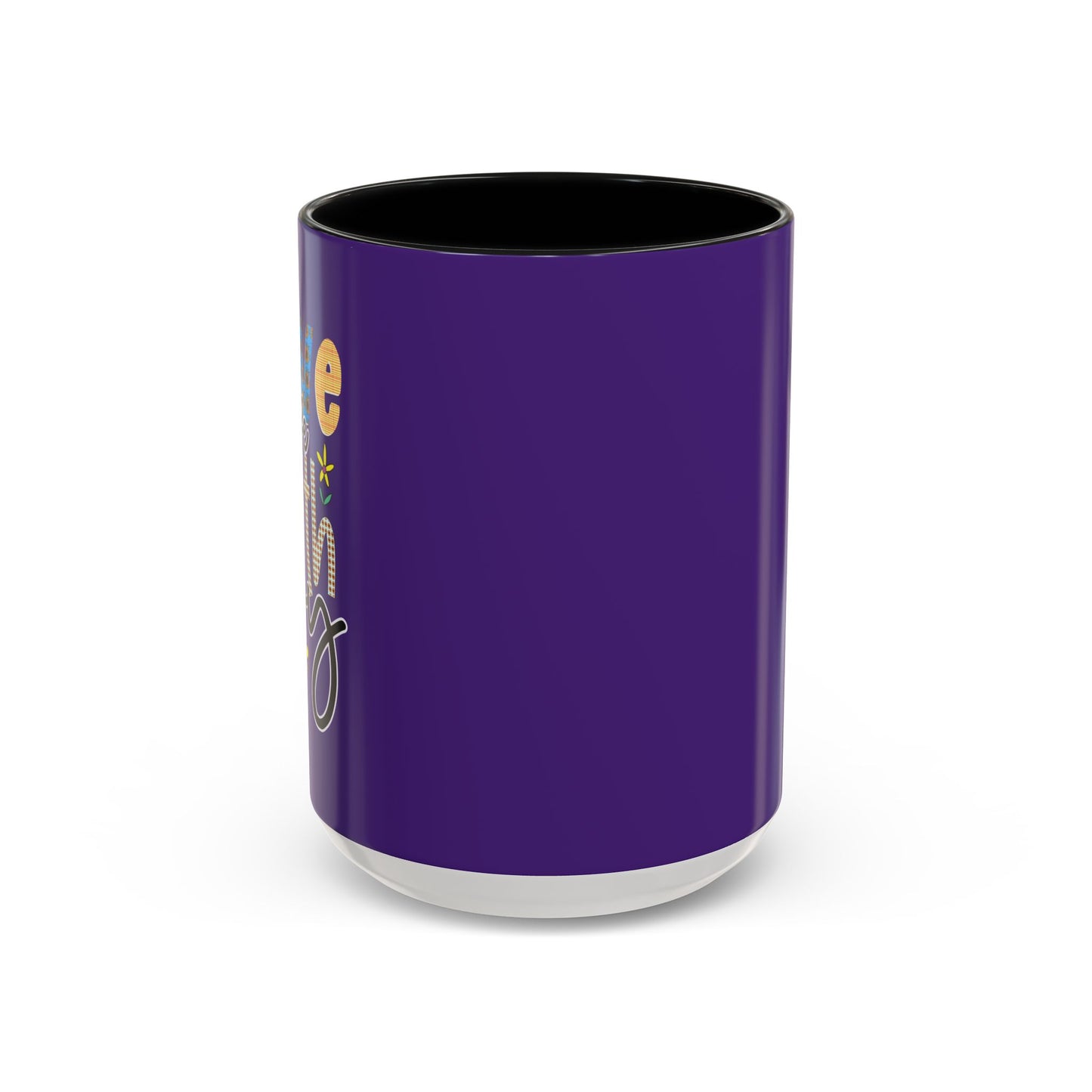 Live Life With Joy Accent Coffee Mug (11, 15oz)