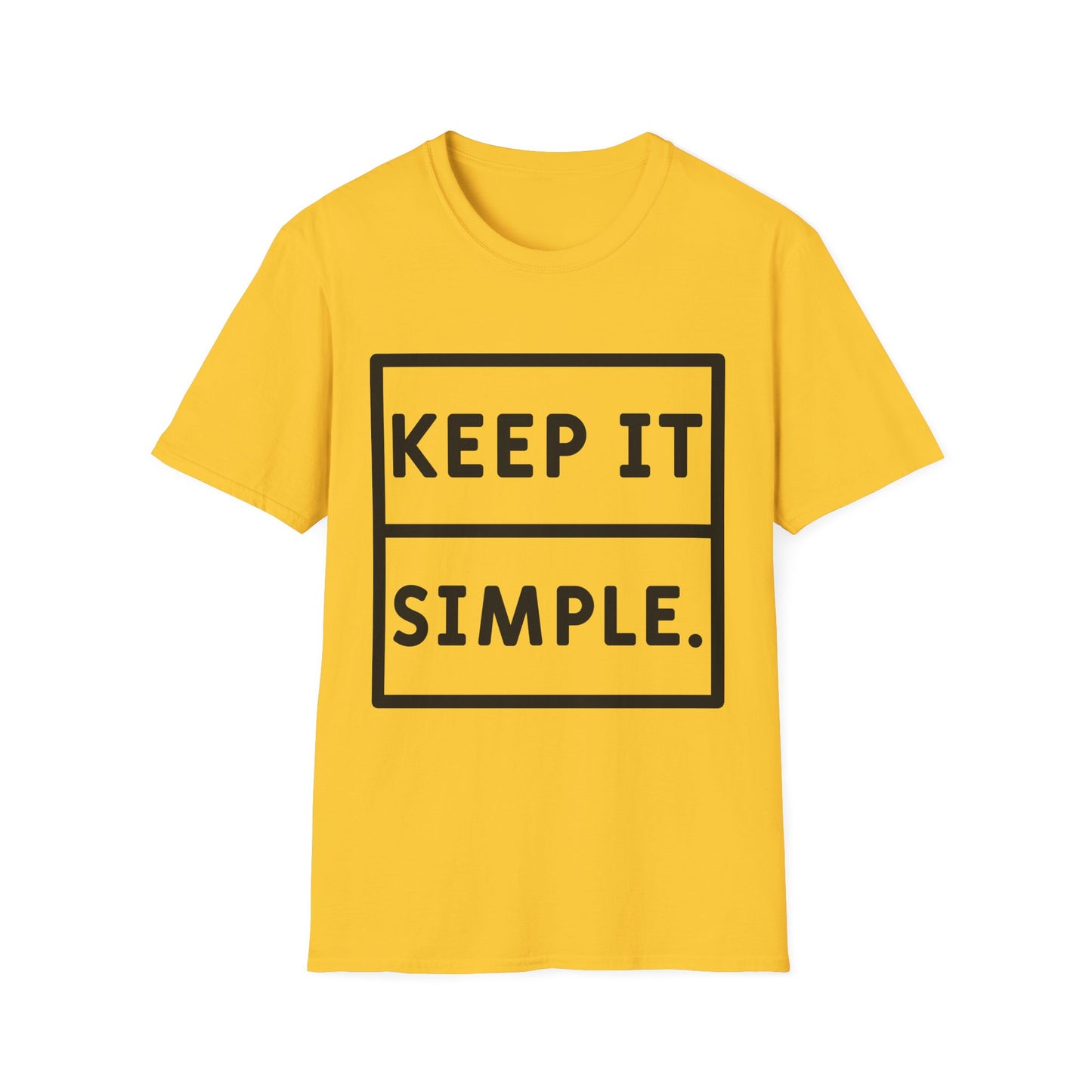 Keep It Simple Unisex Softstyle T-Shirt