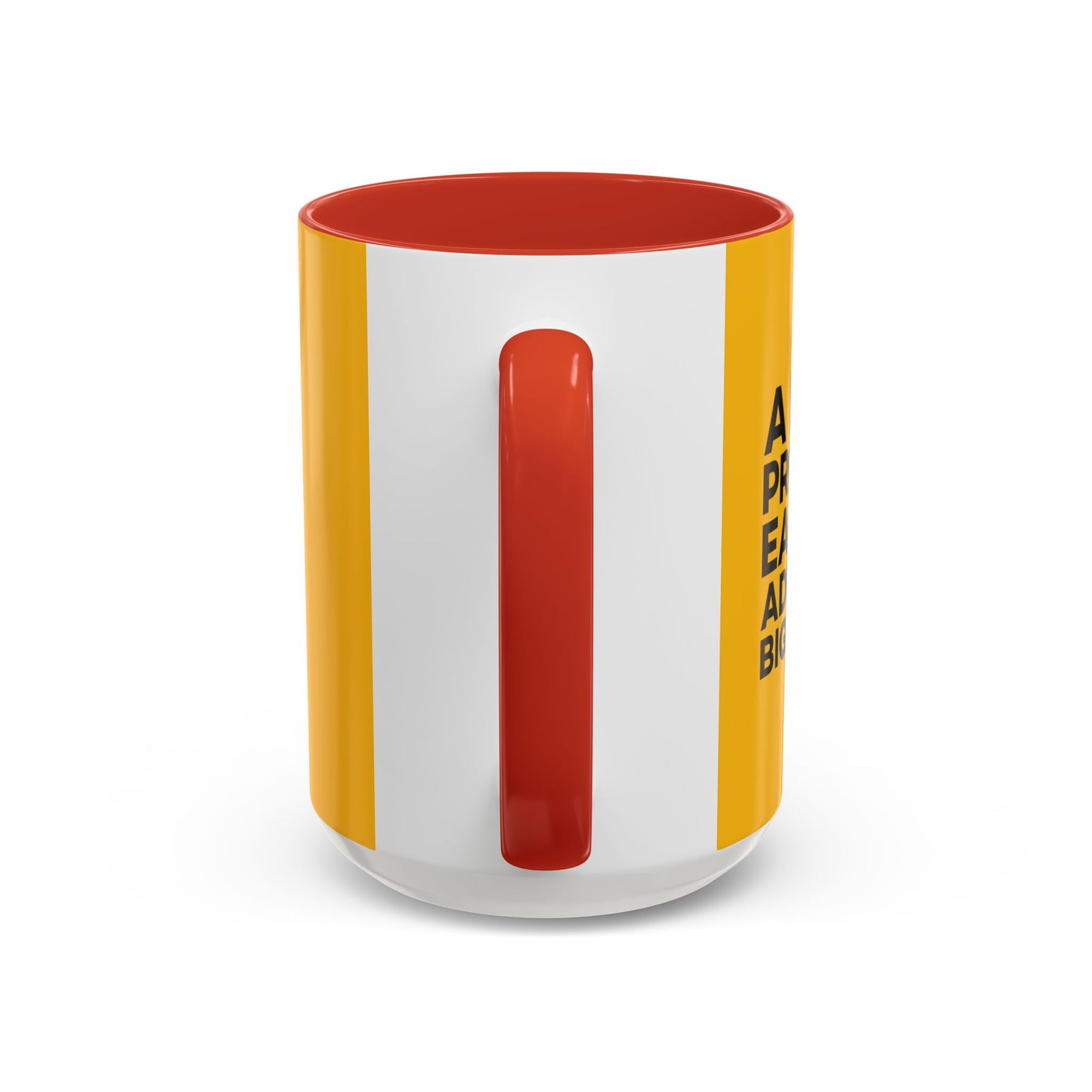 A Little Progress Each Day Adds Up To Big Results! Accent Coffee Mug (11, 15oz)
