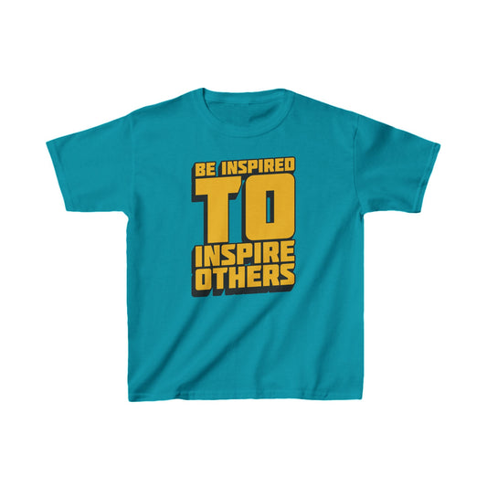 Be Inspired To Inspire Others Kids Heavy Cotton™ Tee