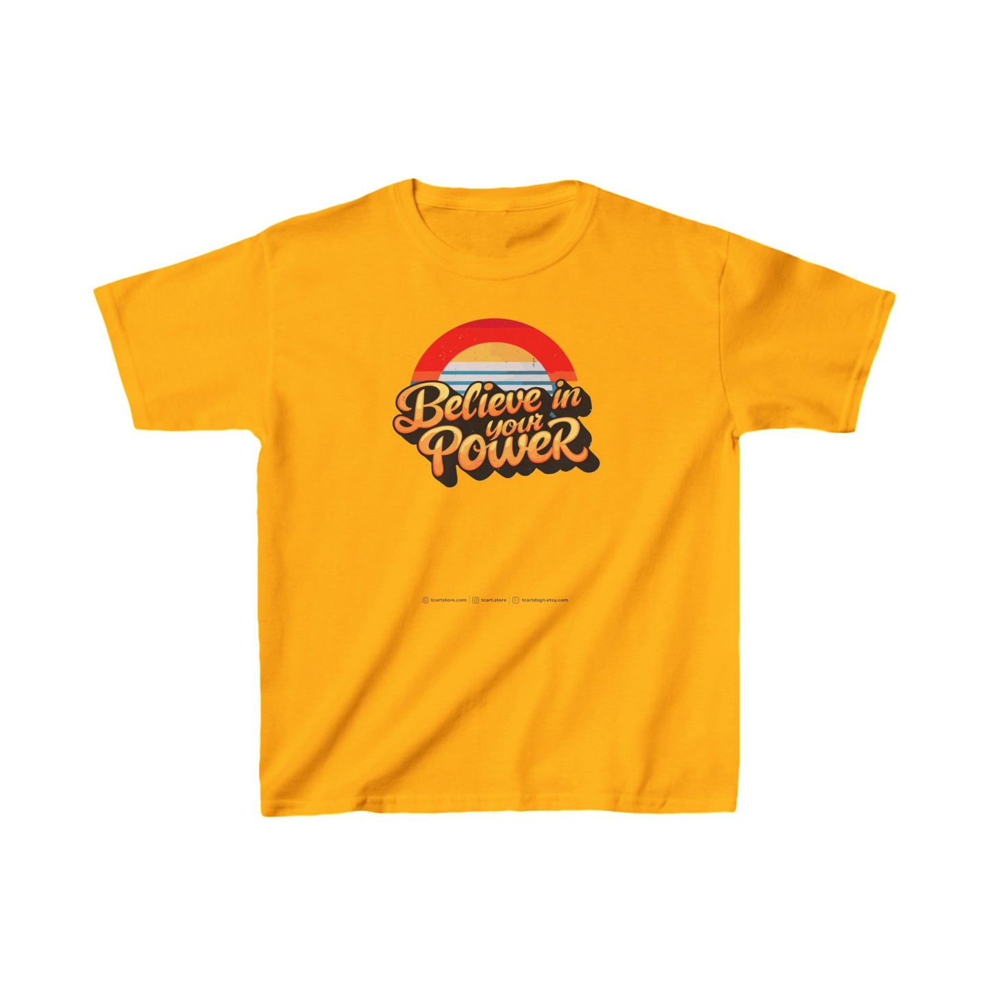 Believe In Your Power Kids Heavy Cotton™ Tee