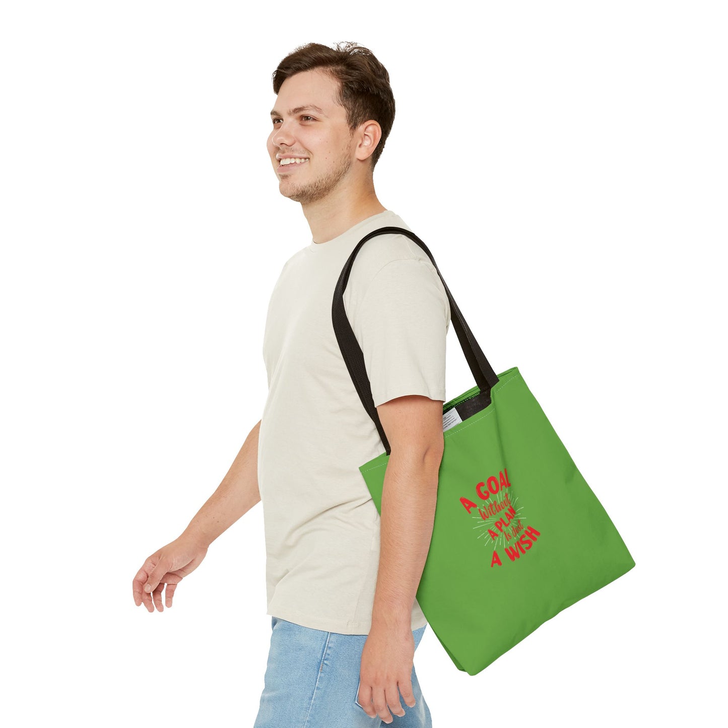 A Goal Without A Plan Is Just A Wish Tote Bag (AOP)