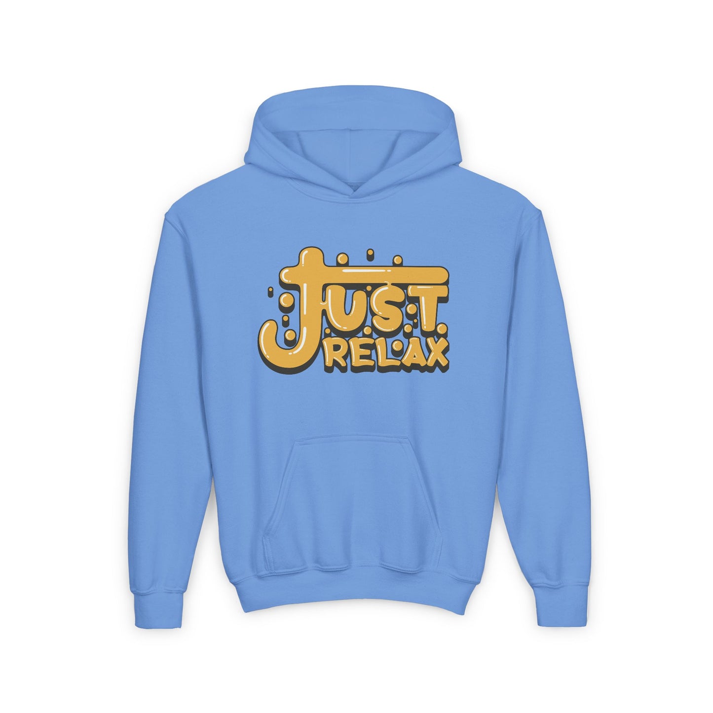 Just Relax Youth Heavy Blend Hooded Sweatshirt