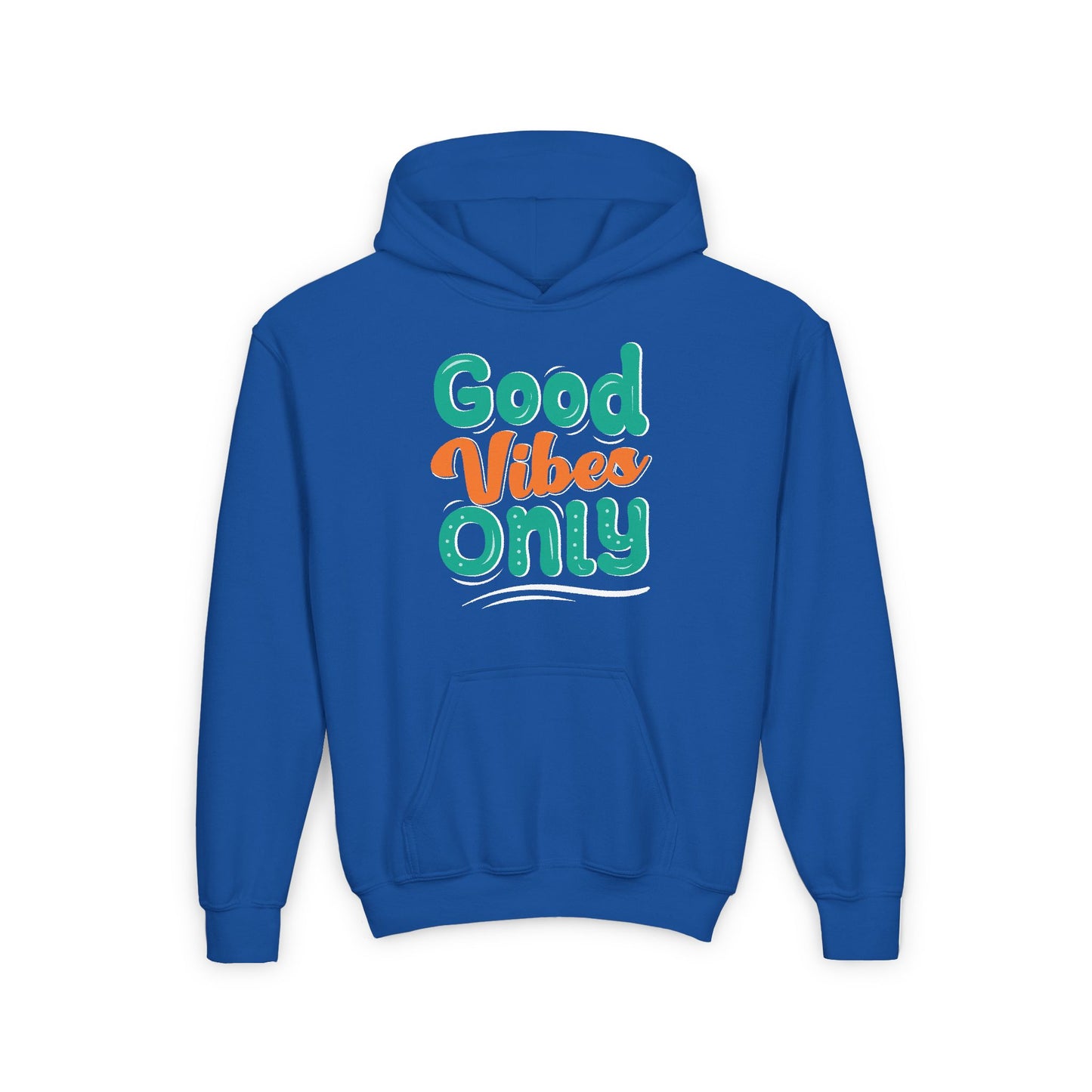 Good Vides Only Youth Heavy Blend Hooded Sweatshirt