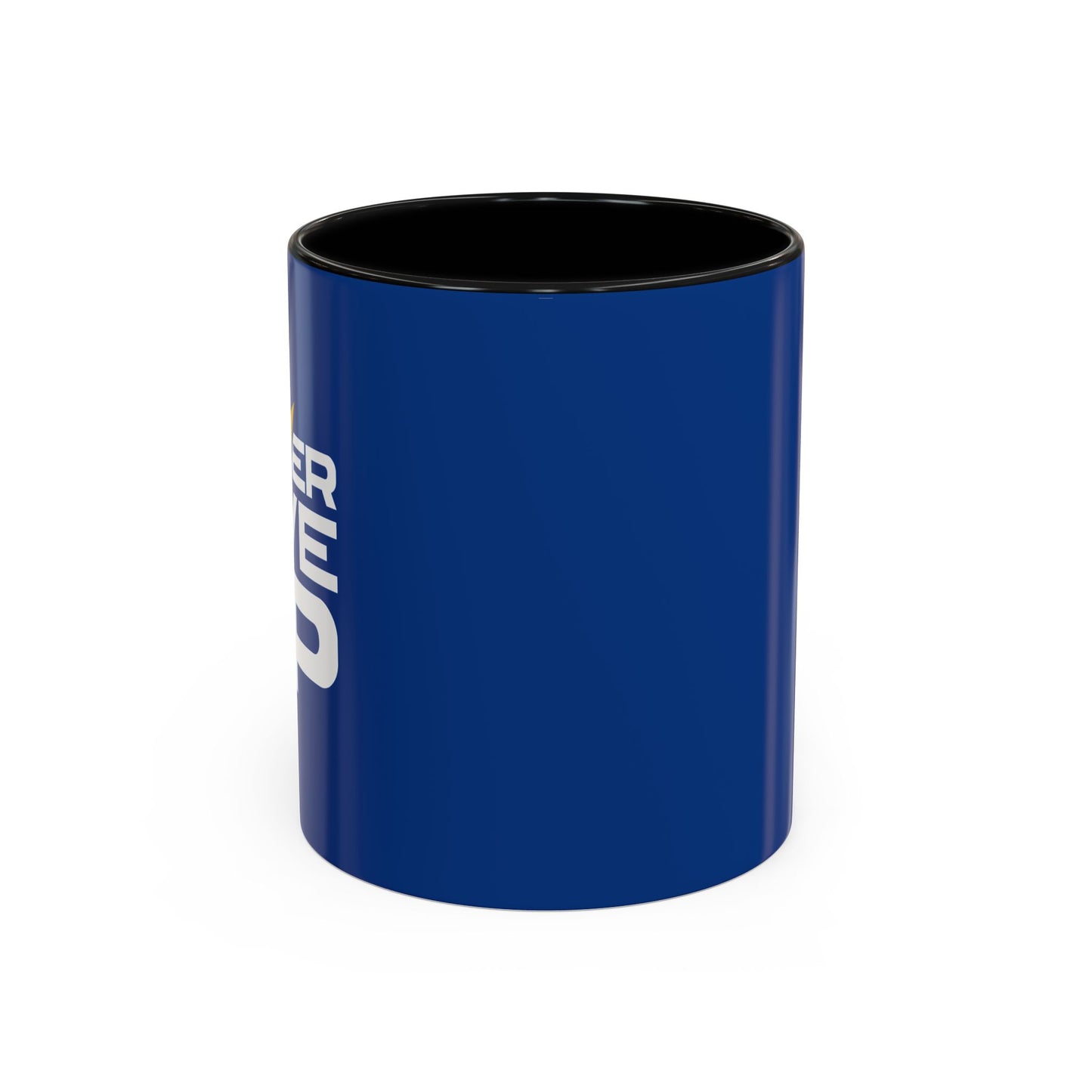 Never Give Up Accent Coffee Mug (11, 15oz)