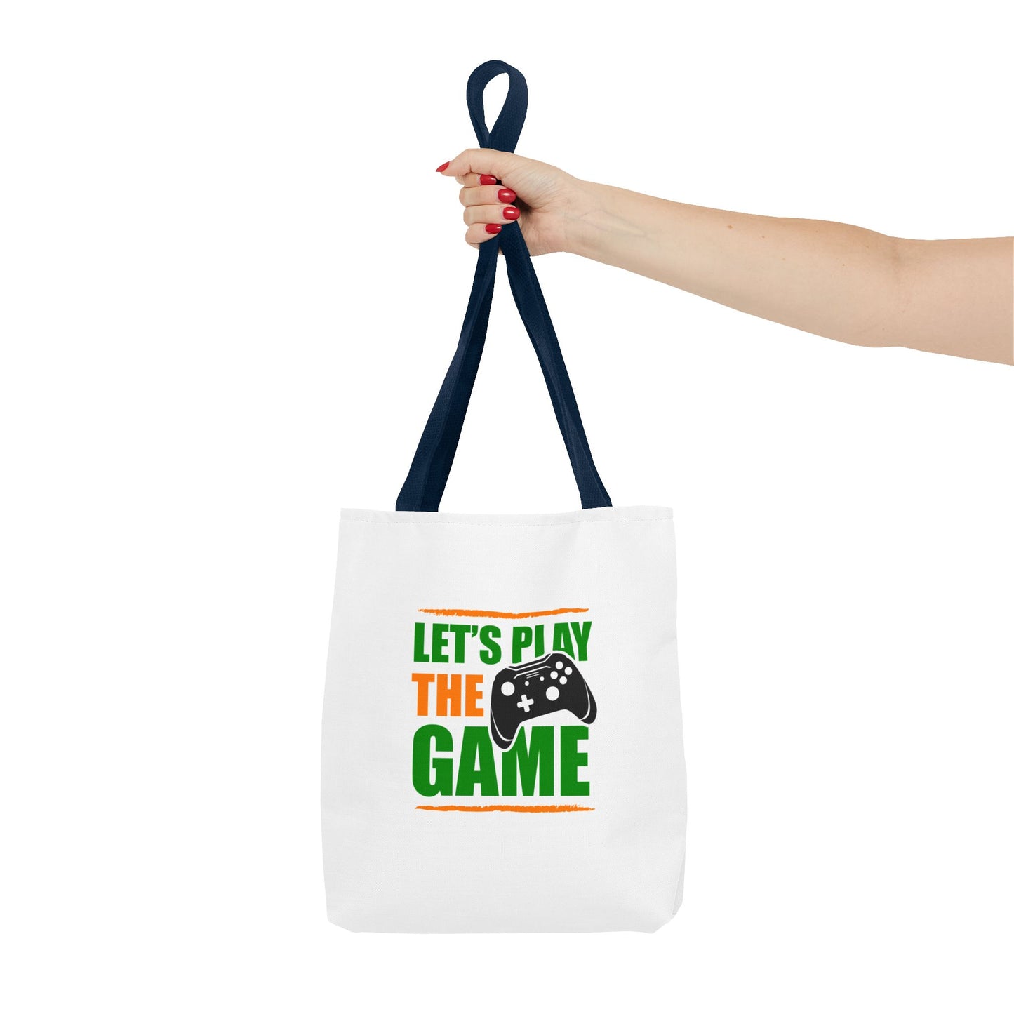 Let's Play The Game Tote Bag (AOP)