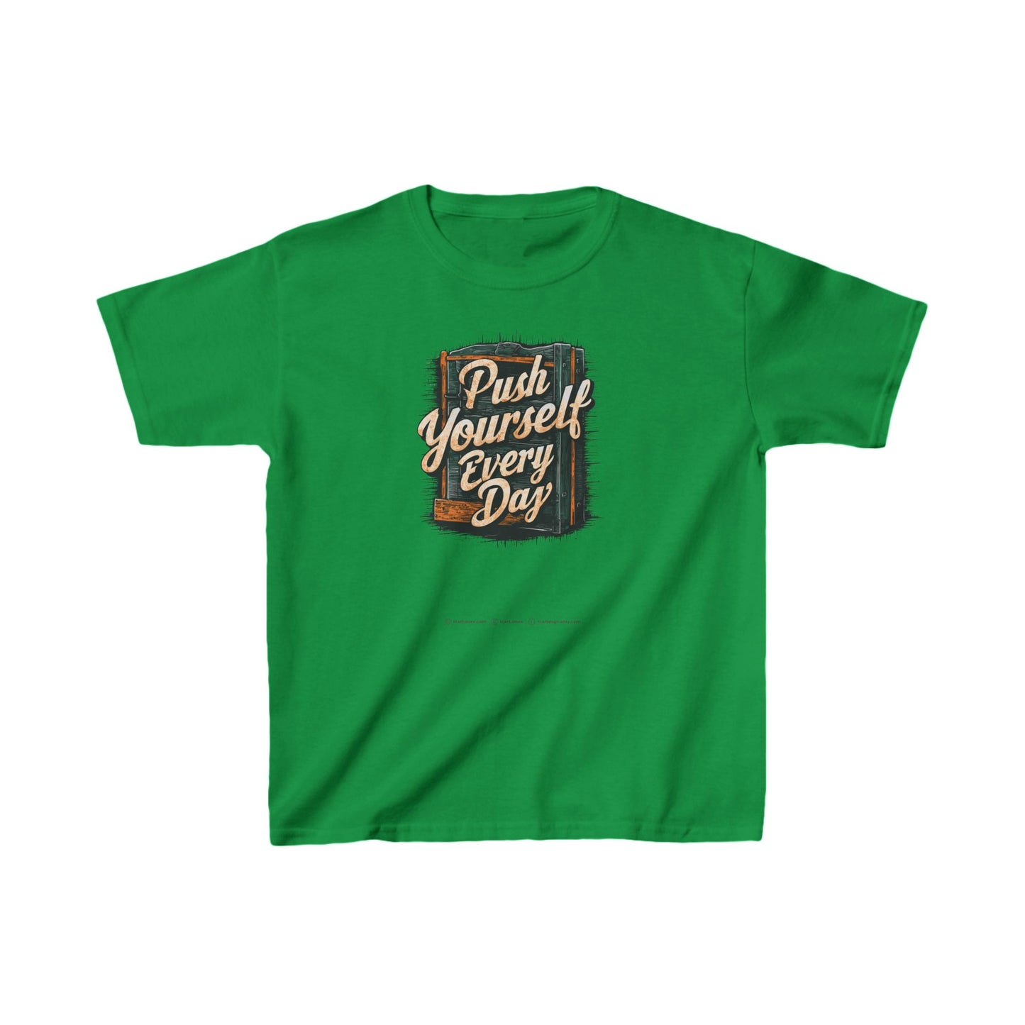 Push Yourself Every Day Kids Heavy Cotton™ Tee