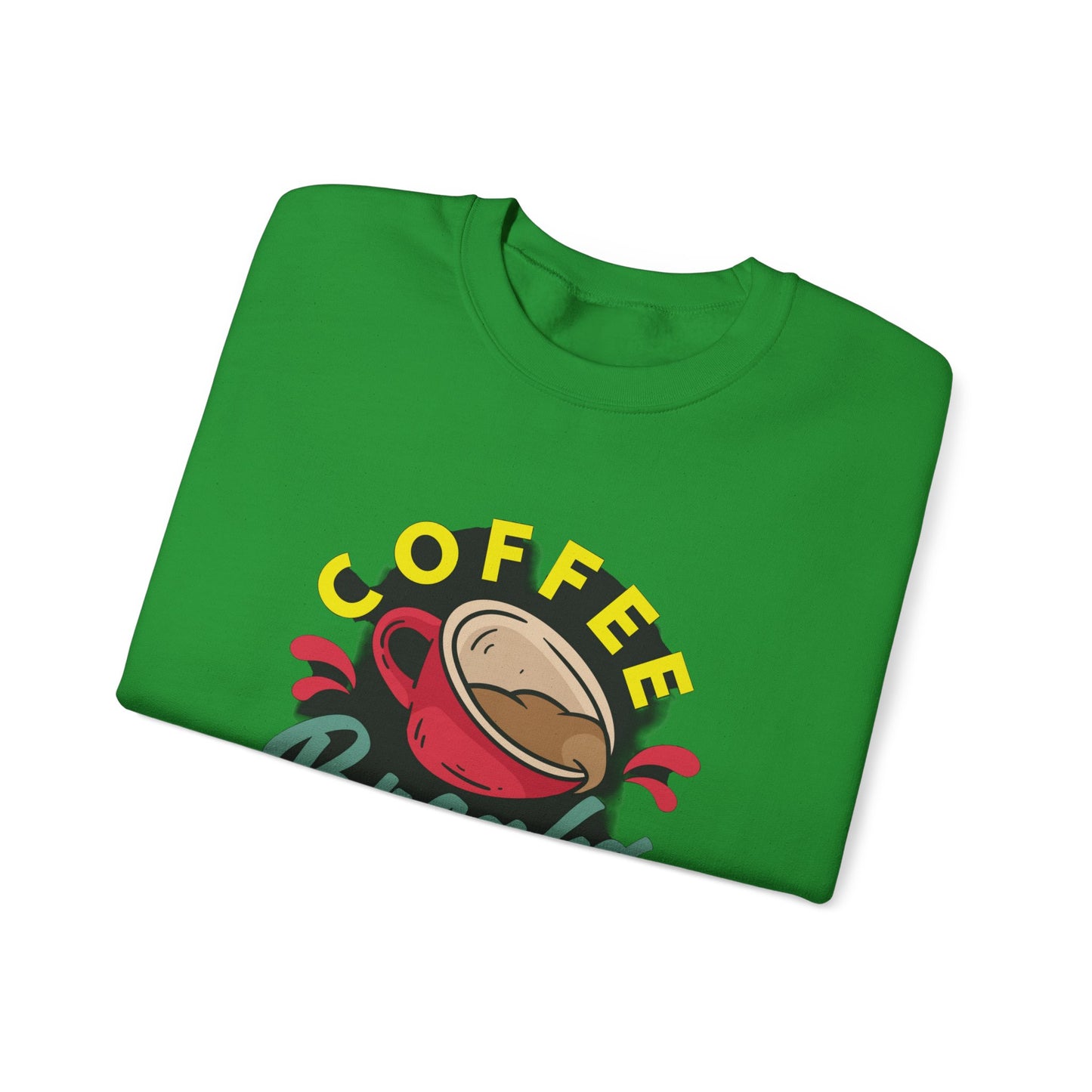Coffee Breaks Are Necessary Unisex Heavy Blend™ Crewneck Sweatshirt