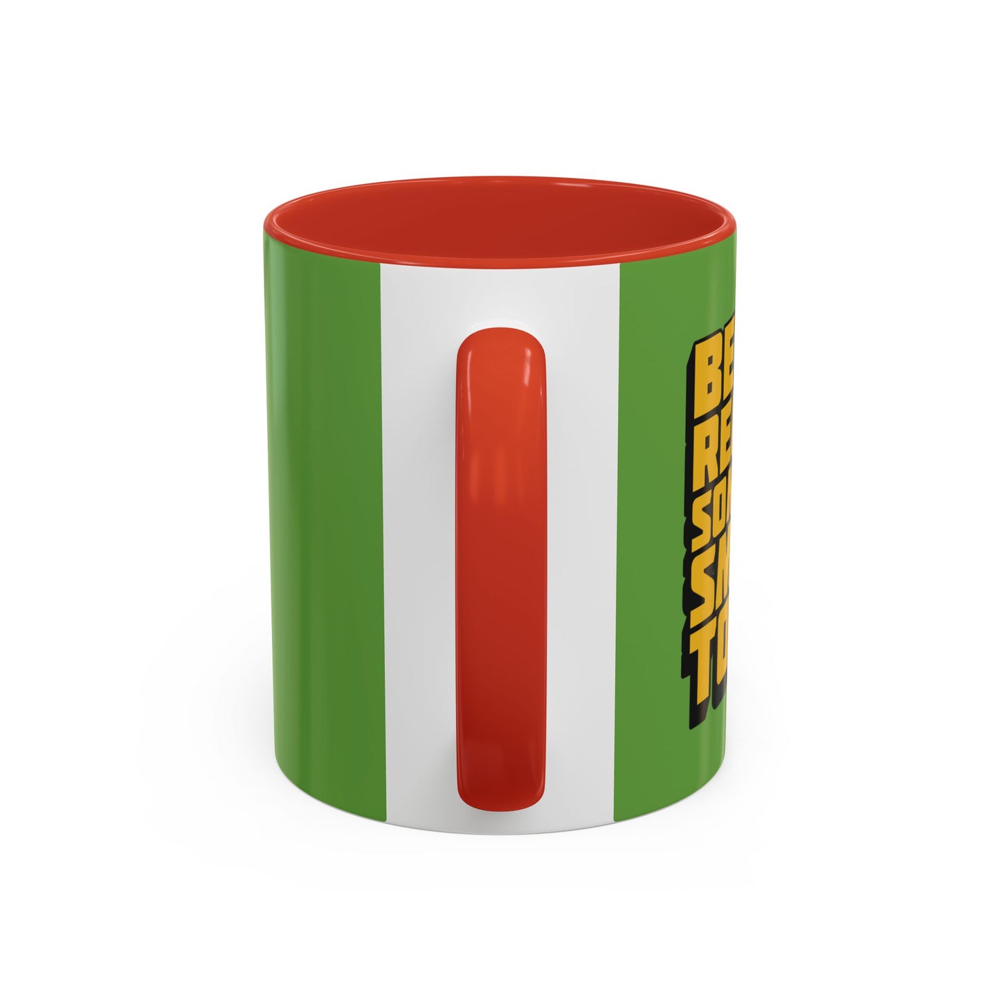 Be The Reason Someone Smiles Today Accent Coffee Mug (11, 15oz)