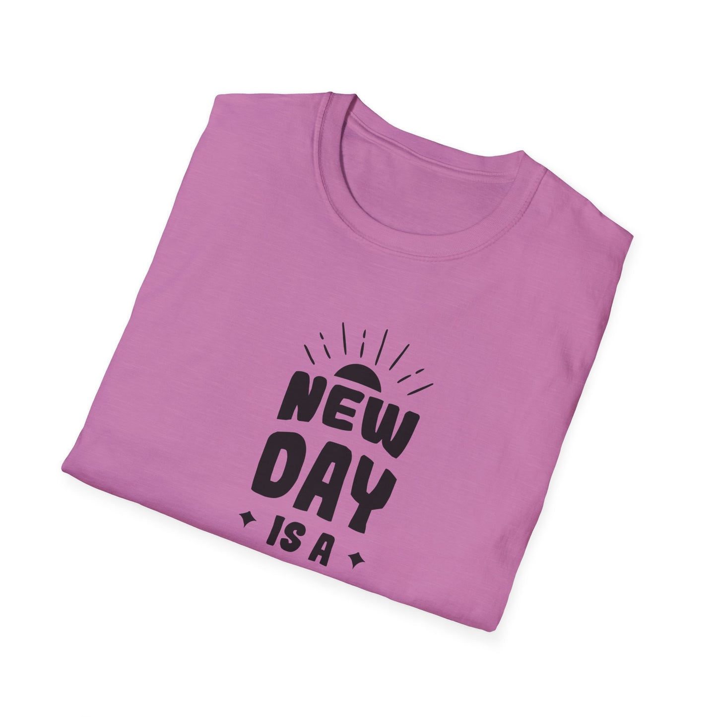 New Day Is A New ChangeUnisex Softstyle T-Shirt