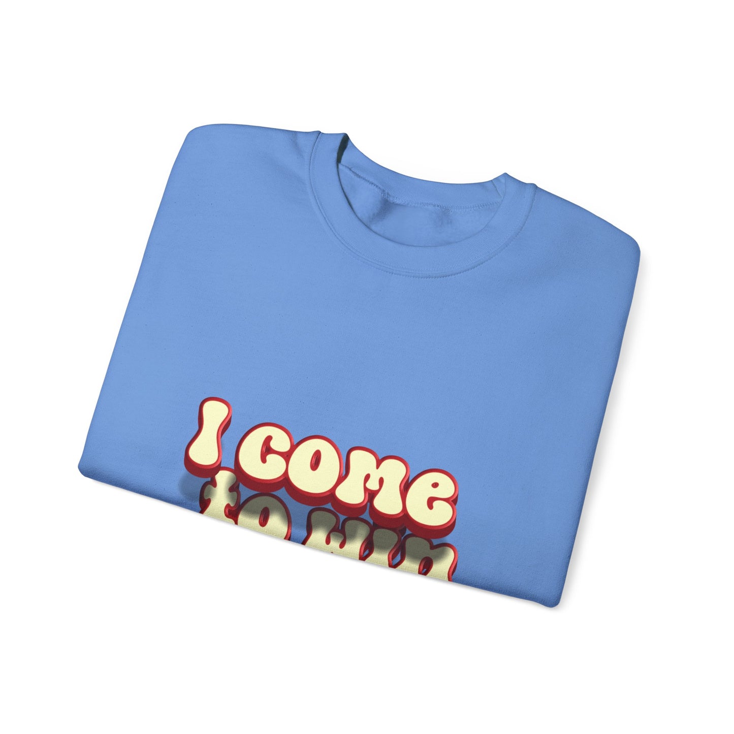 I Come To Win Unisex Heavy Blend™ Crewneck Sweatshirt