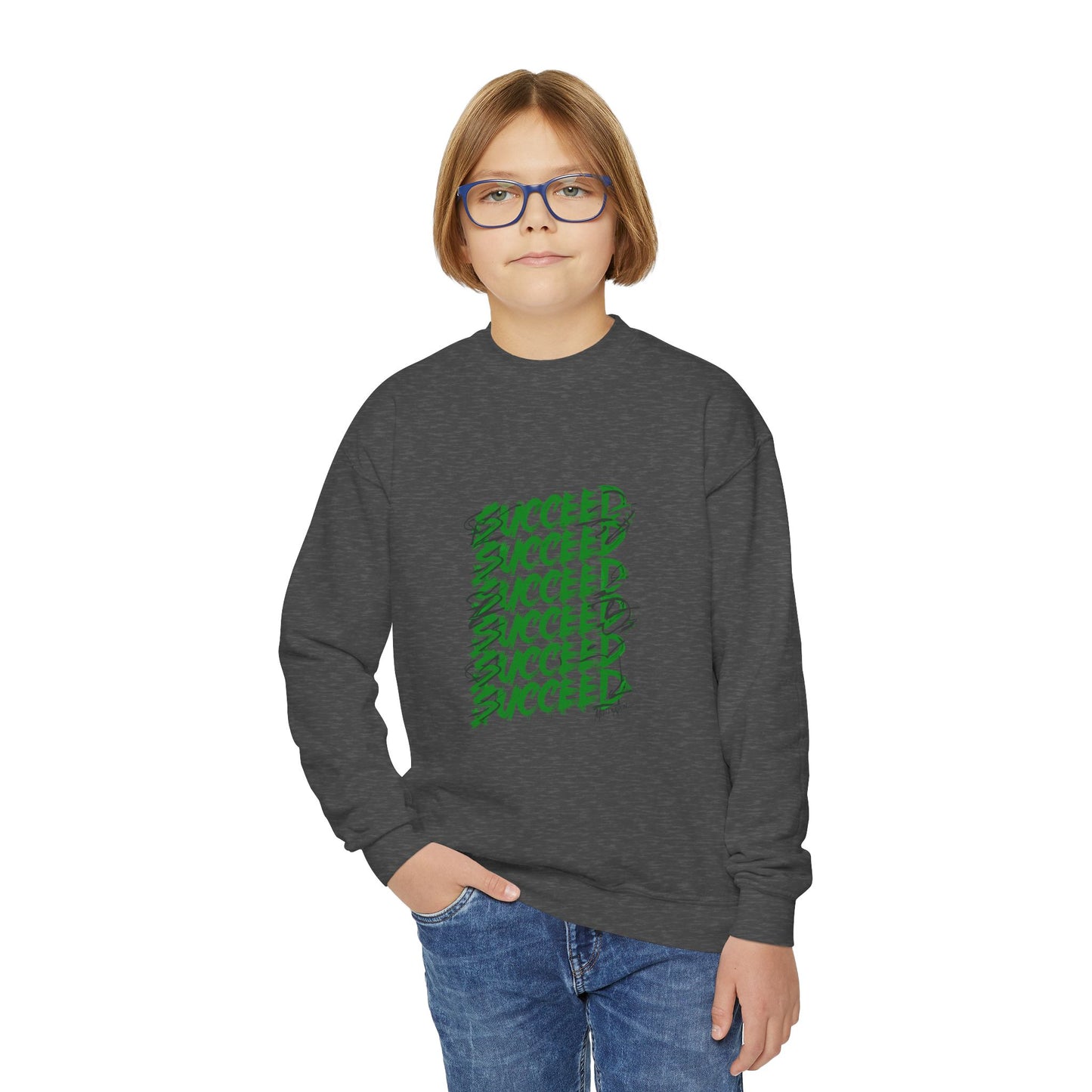 Succeed Youth Crewneck Sweatshirt