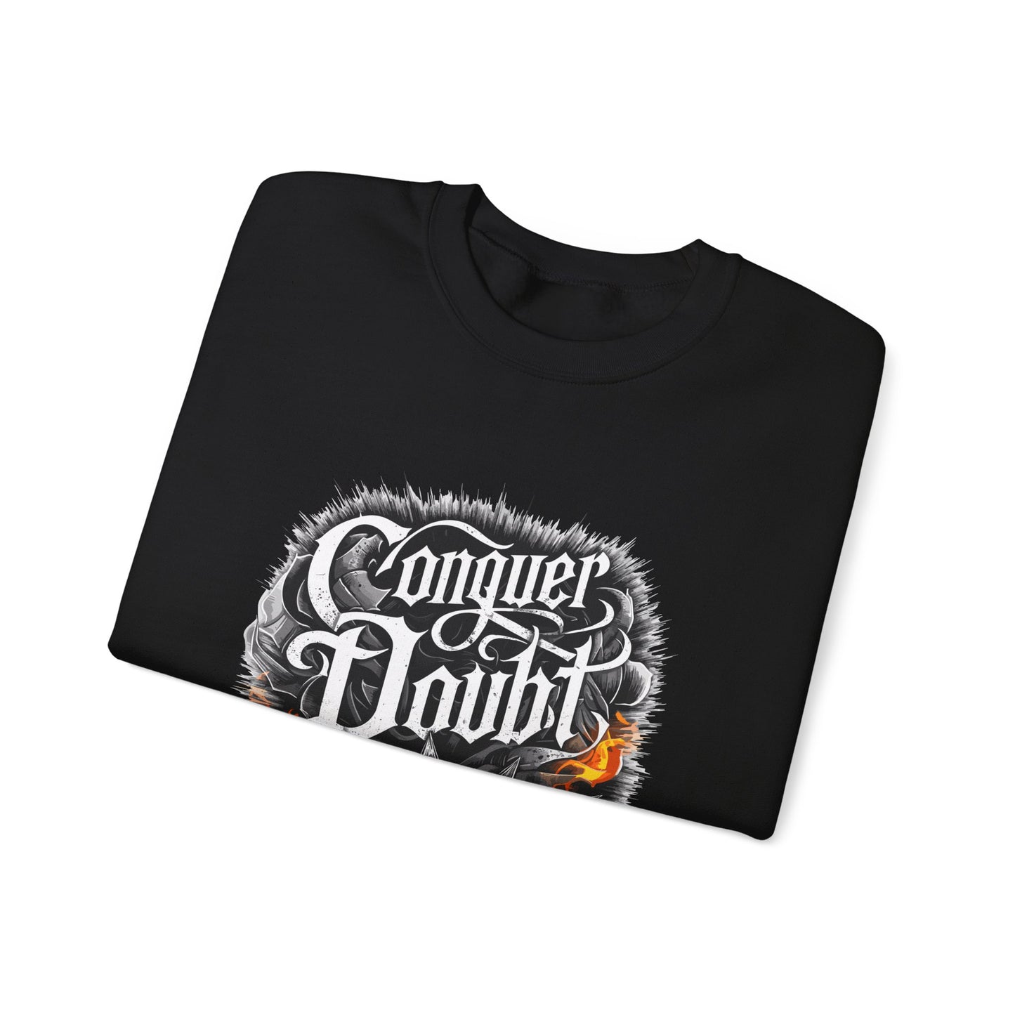 Conquer Doubt Unisex Heavy Blend™ Crewneck Sweatshirt