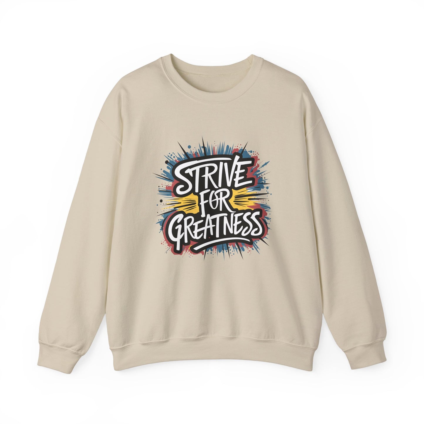Strive For Greatness Unisex Heavy Blend™ Crewneck Sweatshirt
