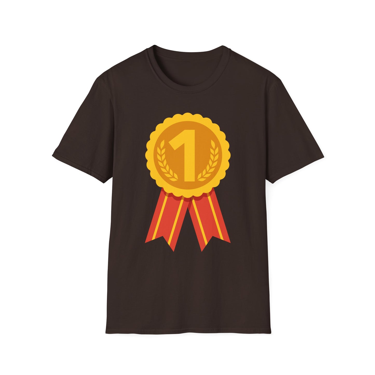 Gold Medal Symbol Unisex Softstyle T-Shirt