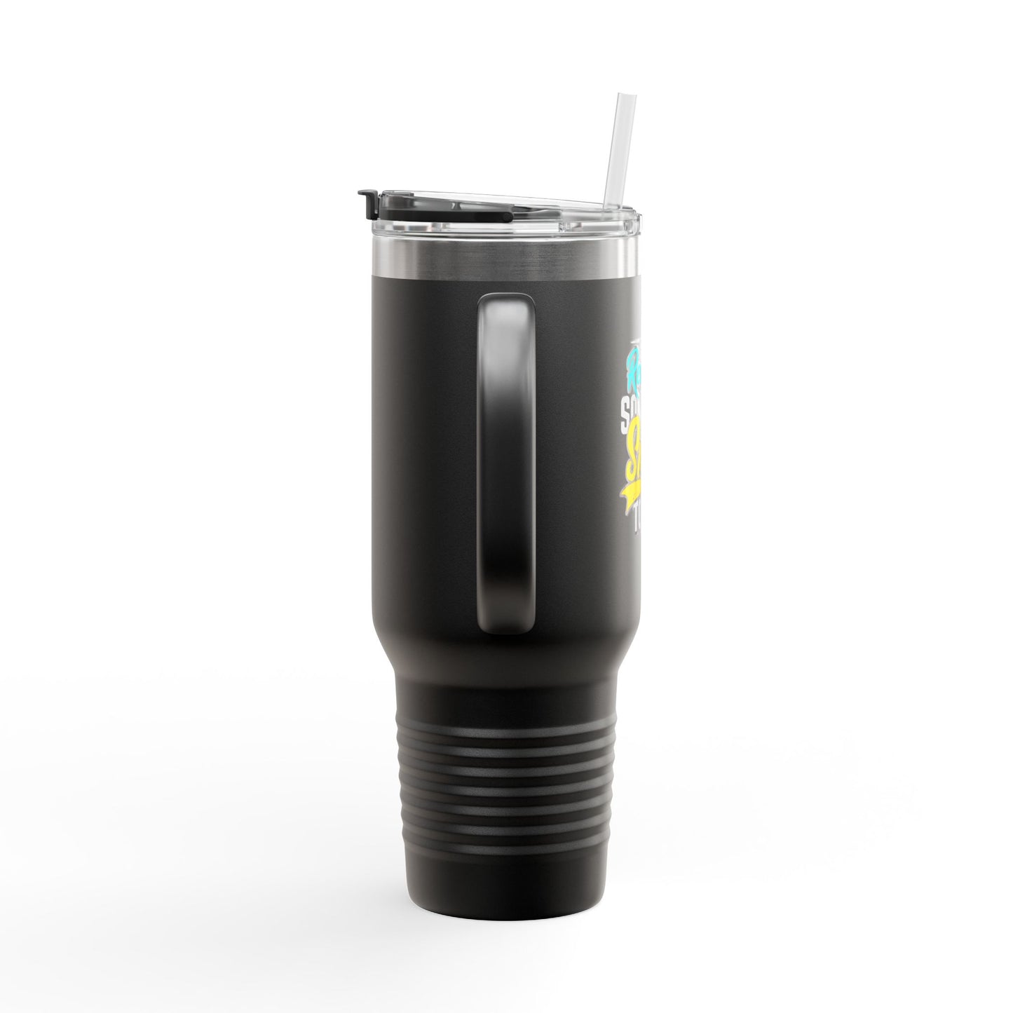 Be The Reason Someone Smile Today Insulated Travel Mug, 40oz