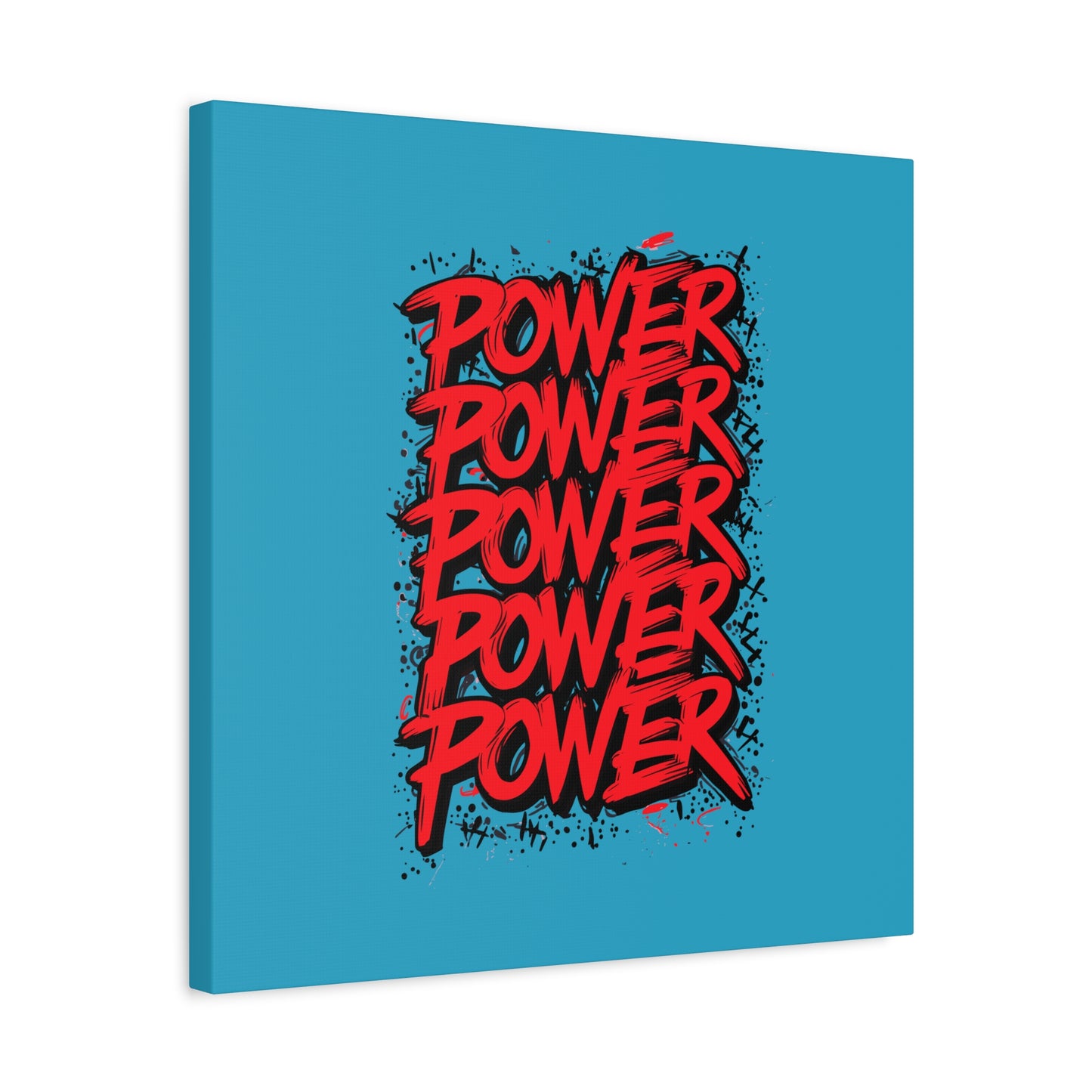 Power Matte Canvas, Stretched, 1.25"