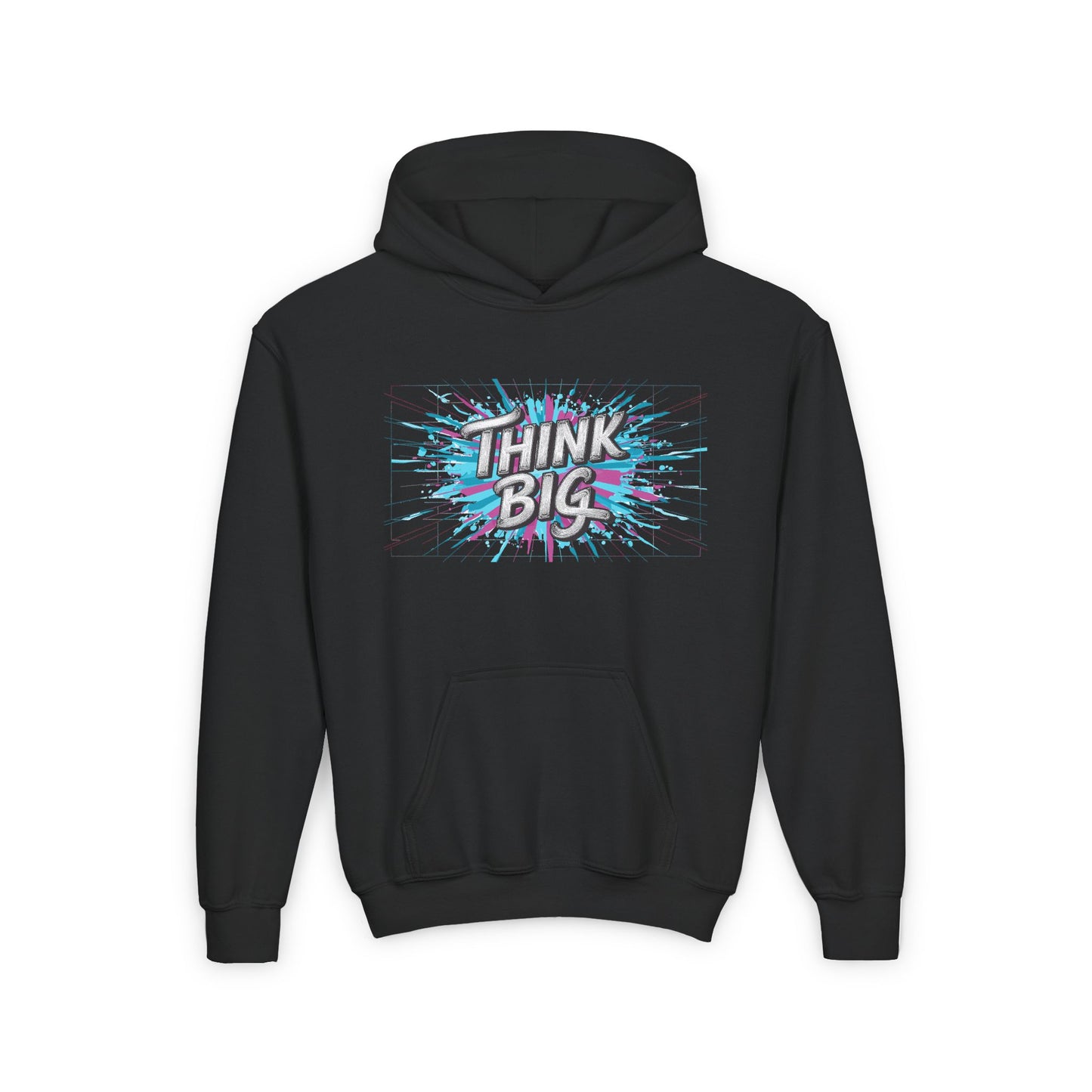 Think Big Youth Heavy Blend Hooded Sweatshirt