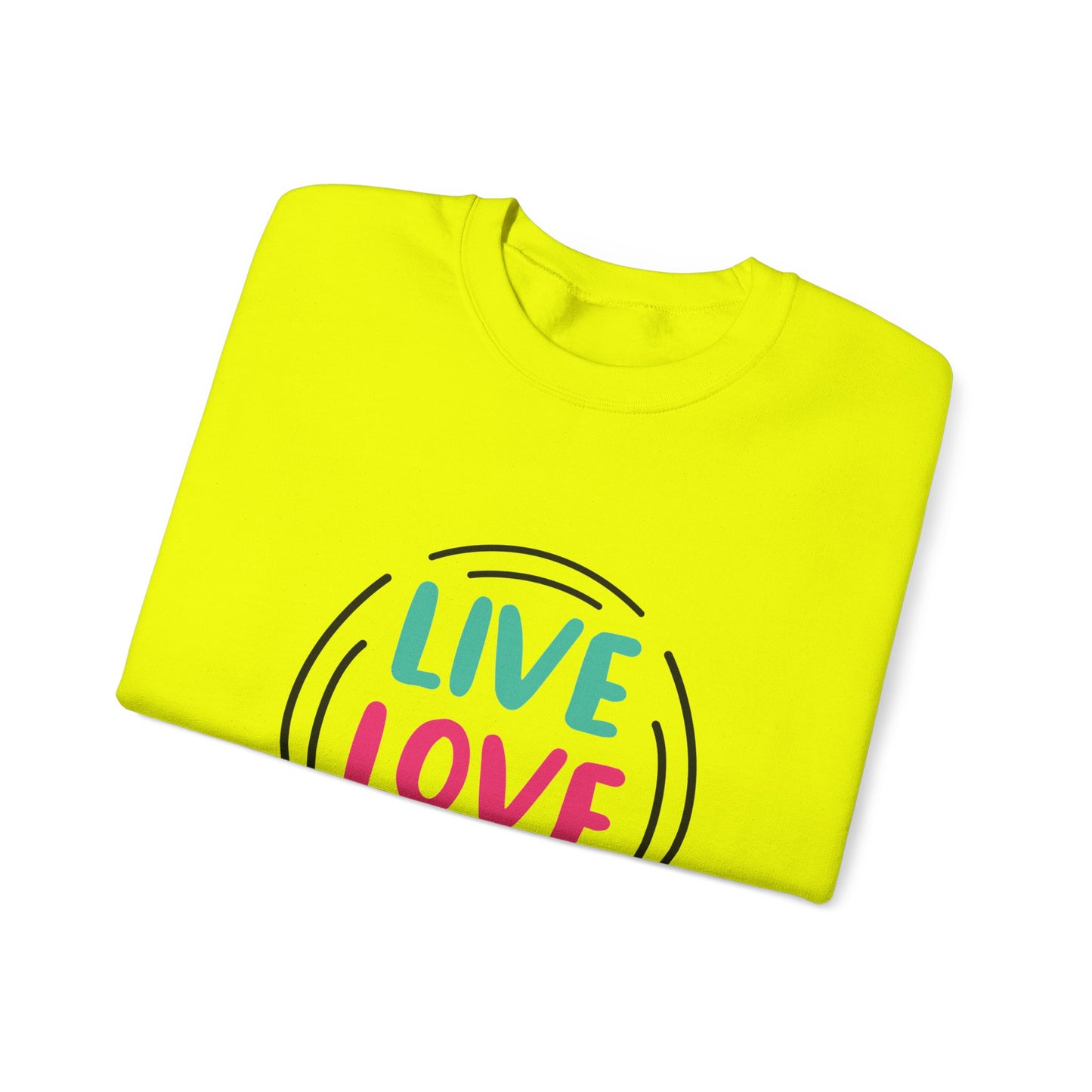 Live Love Laugh Unisex Heavy Blend™ Crewneck Sweatshirt