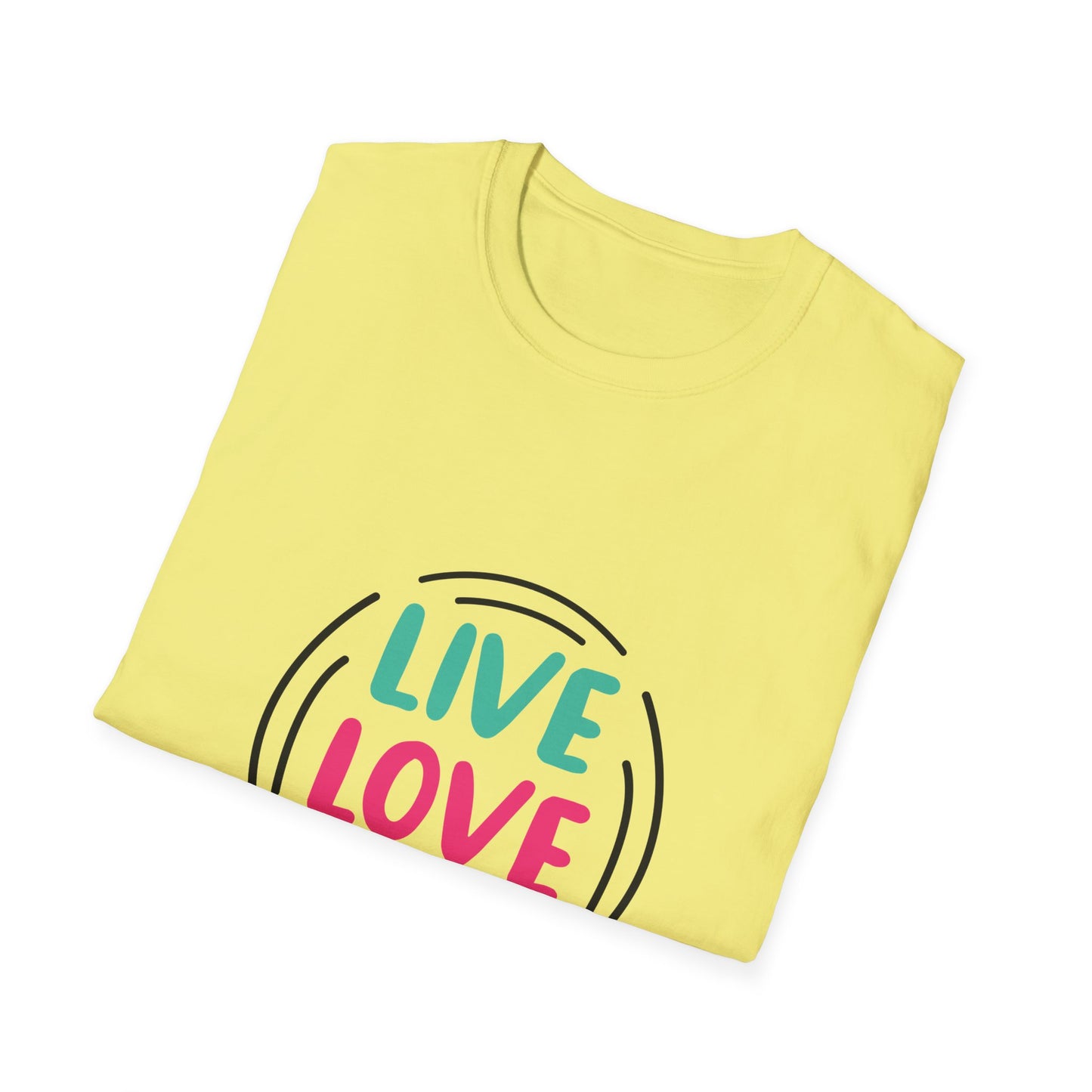 Live Love Laugh Unisex Softstyle T-Shirt