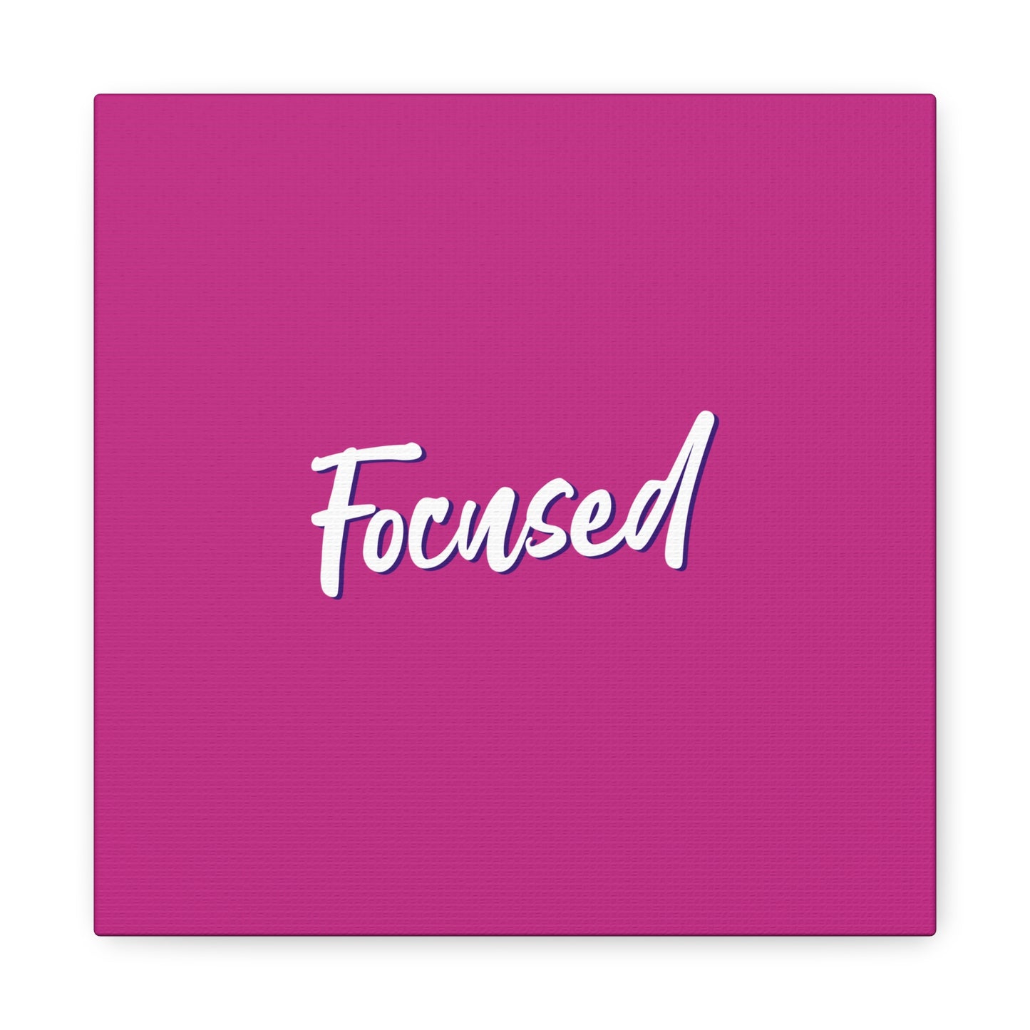 Focused Matte Canvas, Stretched, 1.25"