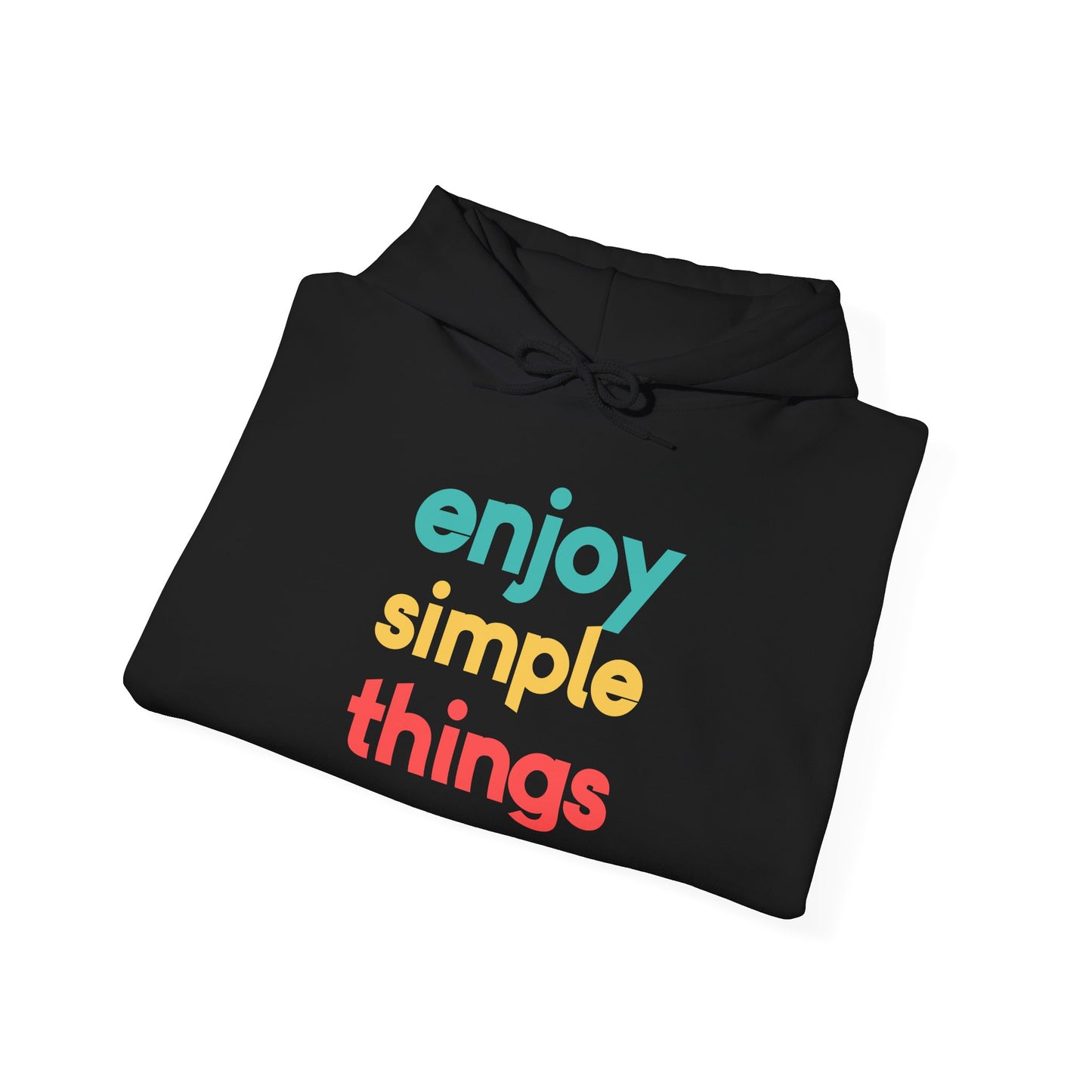 Enjoy Simple Things Unisex Heavy Blend™ Hooded Sweatshirt